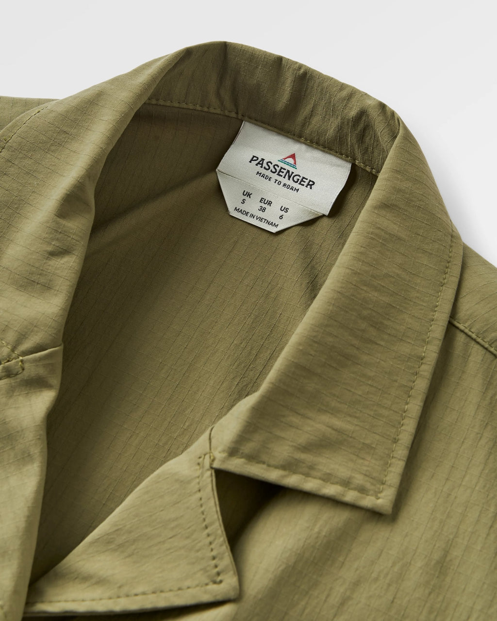 Arden Ripstop Short Sleeve Shirt - Khaki
