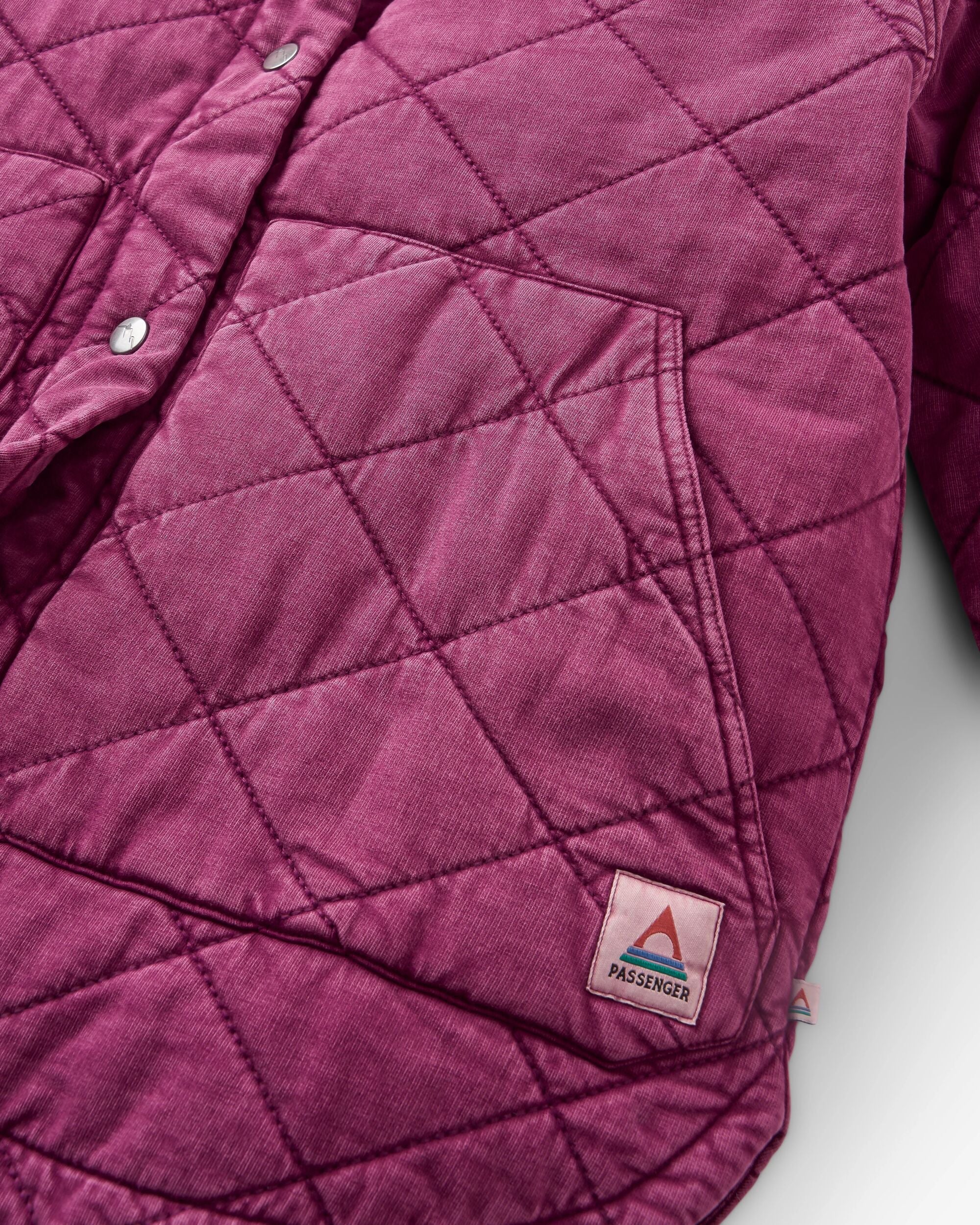 Clementine Quilted Shirt - Fig