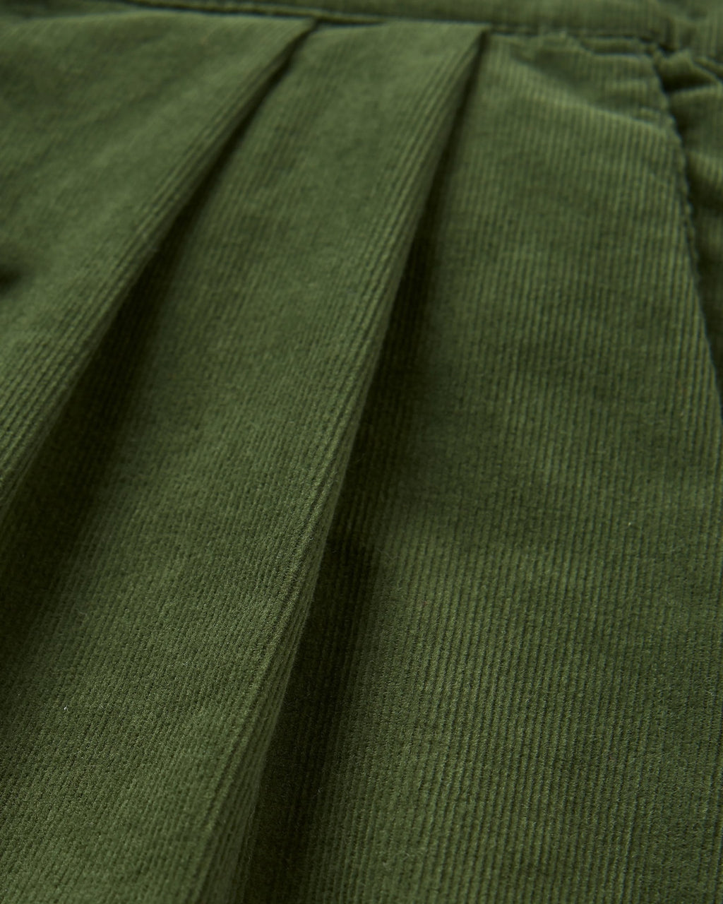 Compass Recycled Cord Trouser - Fir Tree