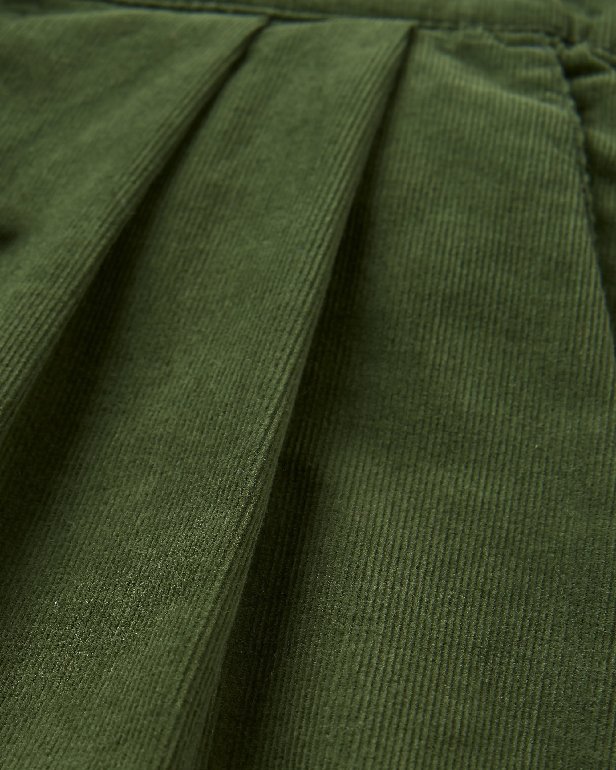 Compass Recycled Cord Trouser - Fir Tree