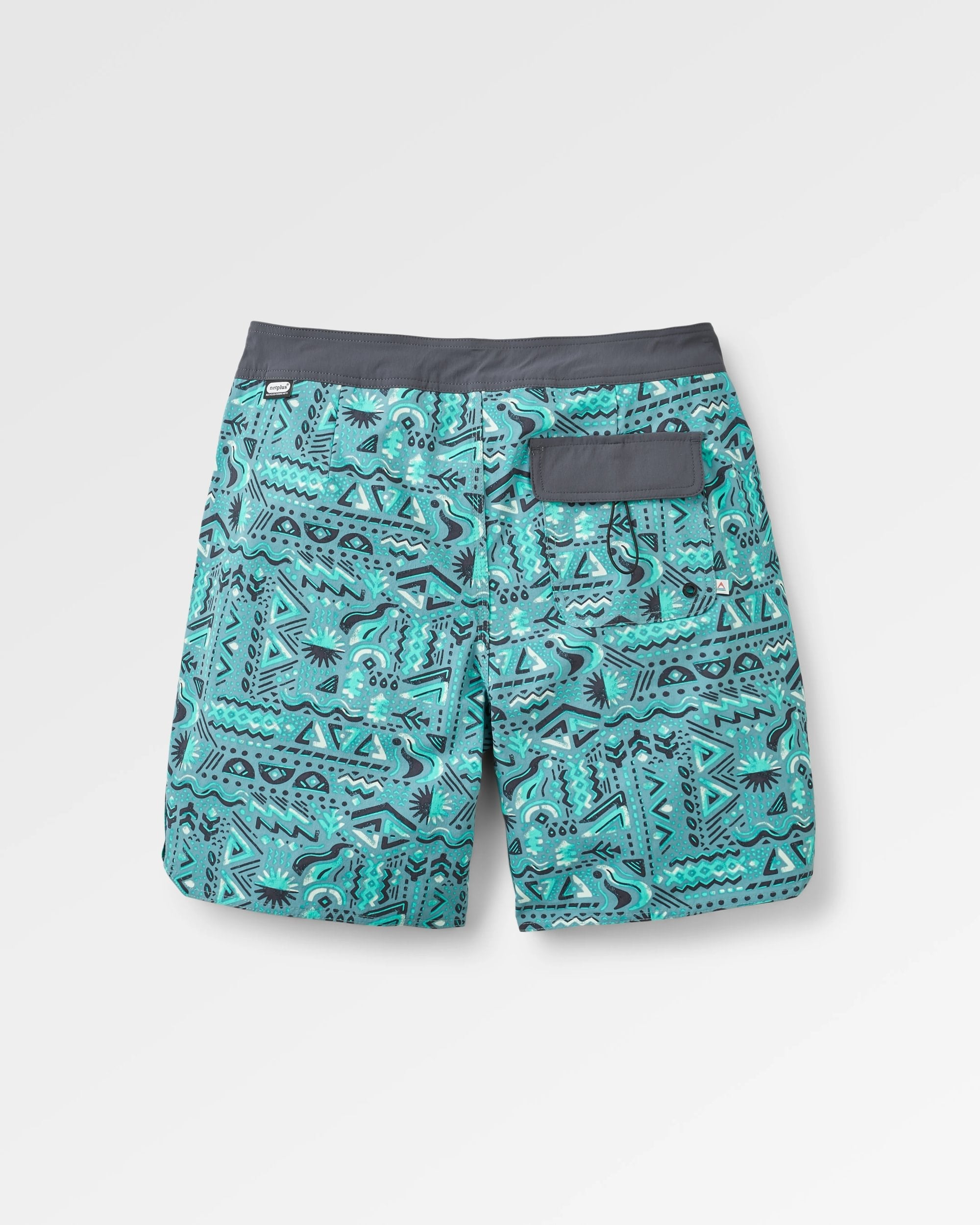 Cruiser Netplus® Recycled 19" Boardshort - Elemental Geo Arctic