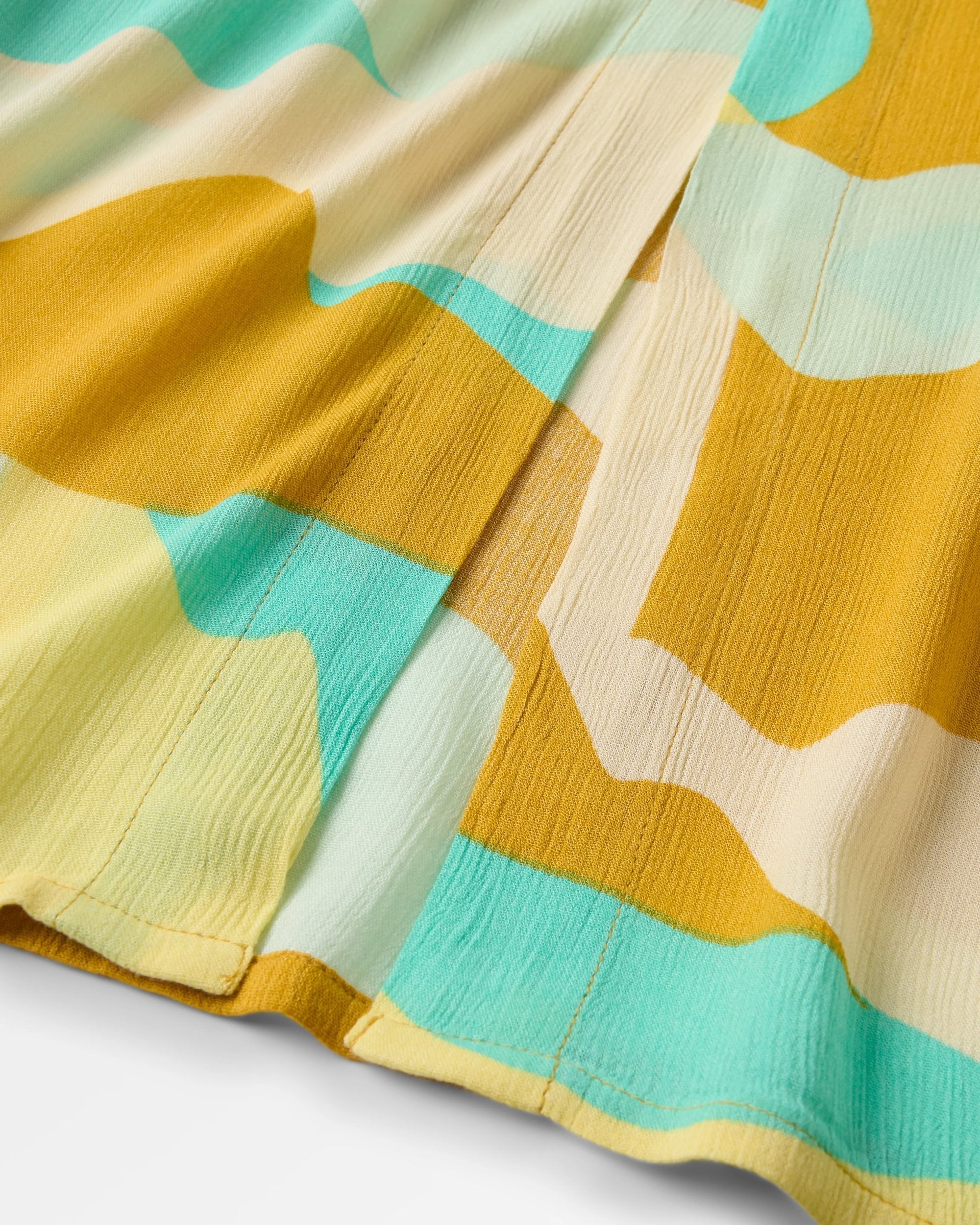 Hannah Skirt - Vista Patchwork Yellow