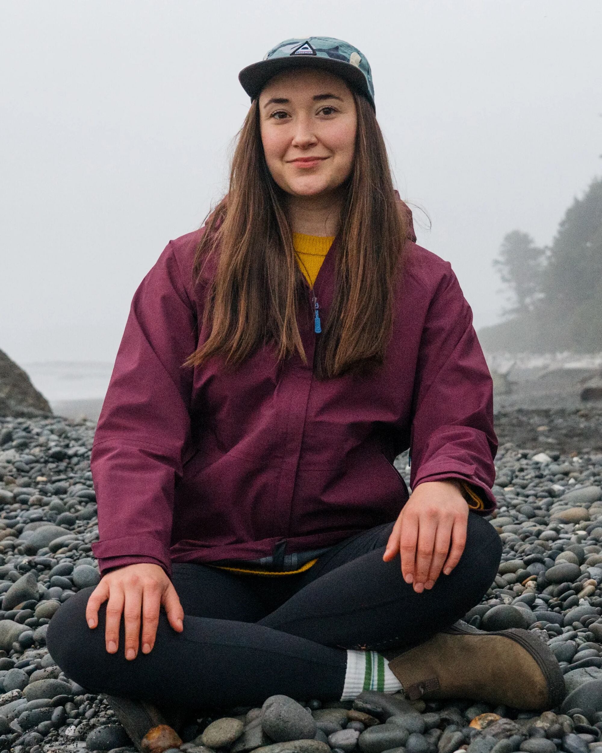 Five Element Recycled Waterproof Jacket - Fig