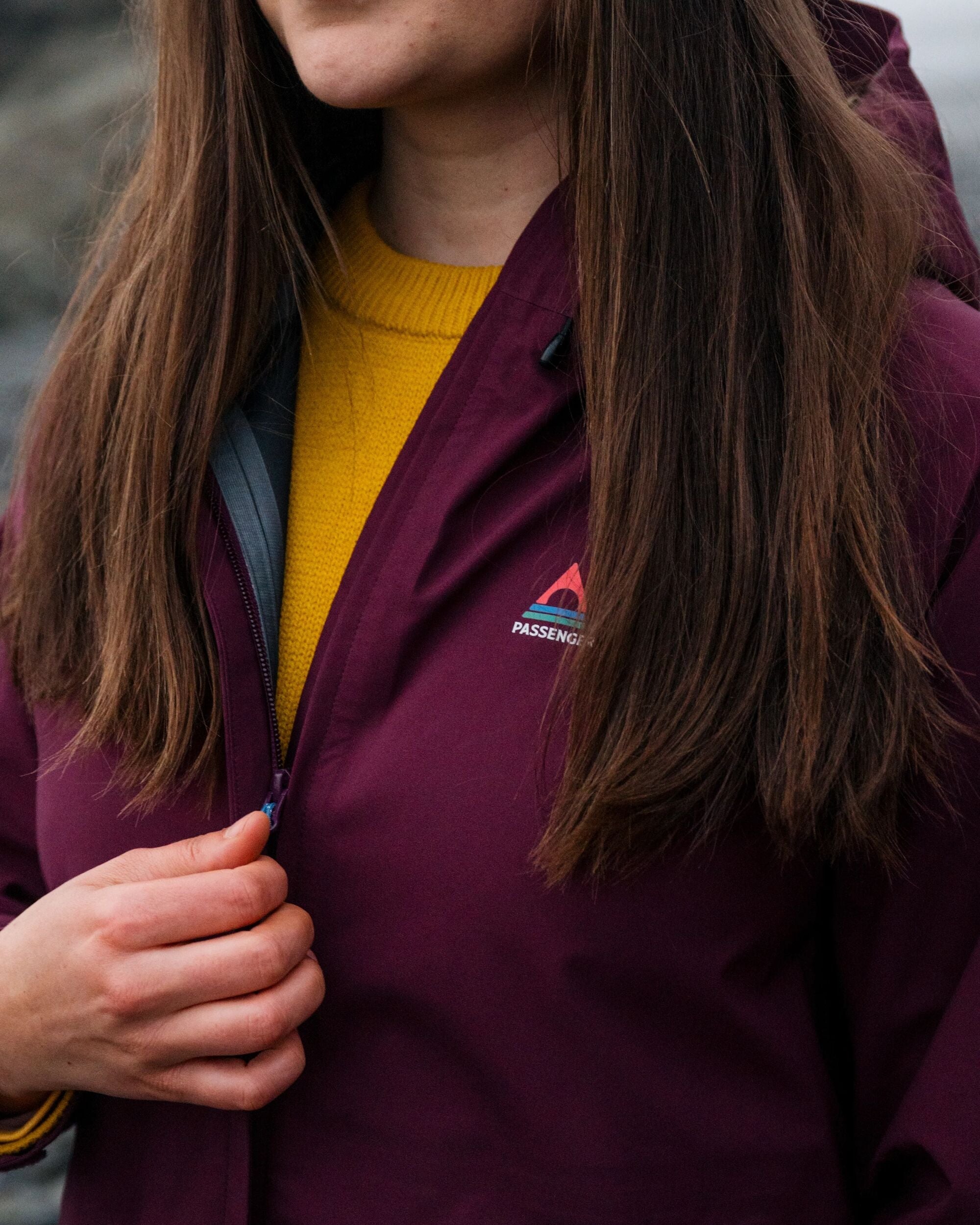 Five Element Recycled Waterproof Jacket - Fig
