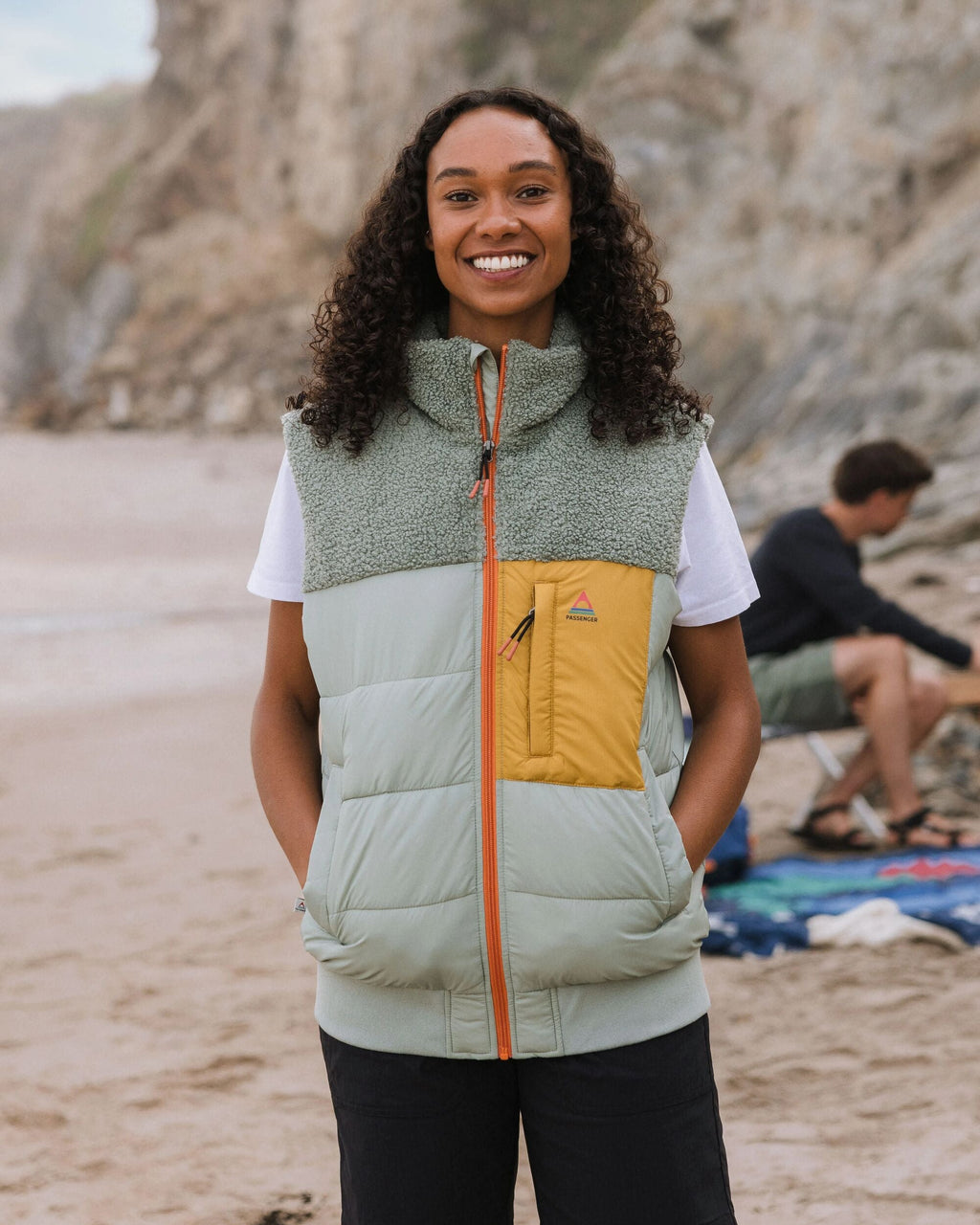 Inspire Recycled Insulated Gilet - Pistachio