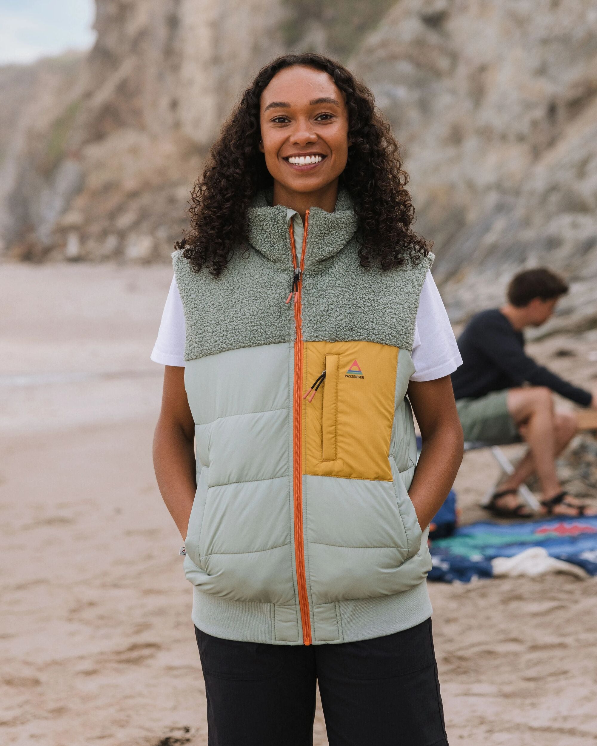 Inspire Recycled Insulated Gilet - Pistachio