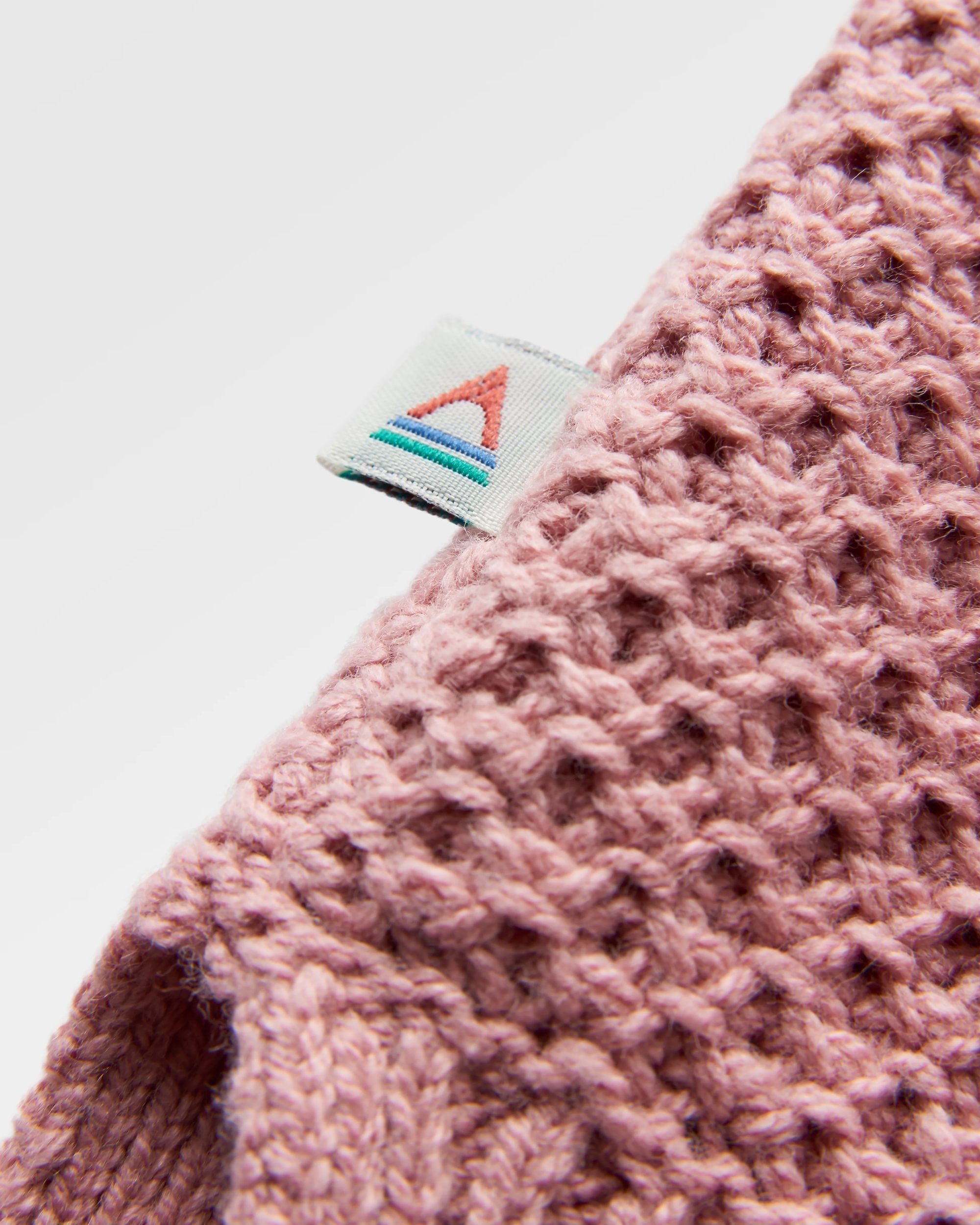 Cove Organic Cotton Knitted Jumper - Pink Haze