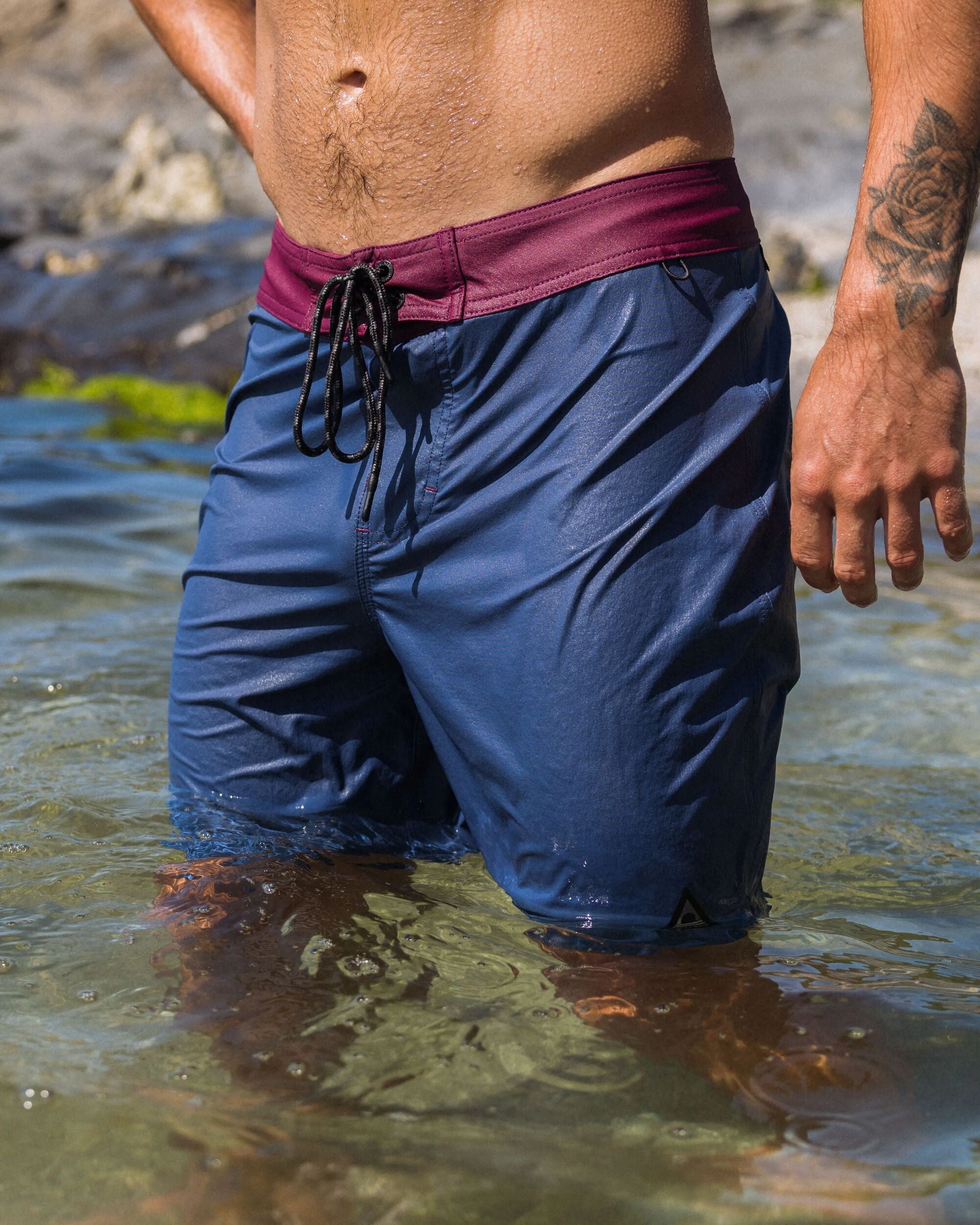 Cruiser NetPlus® Recycled 19" Boardshort - Dark Denim