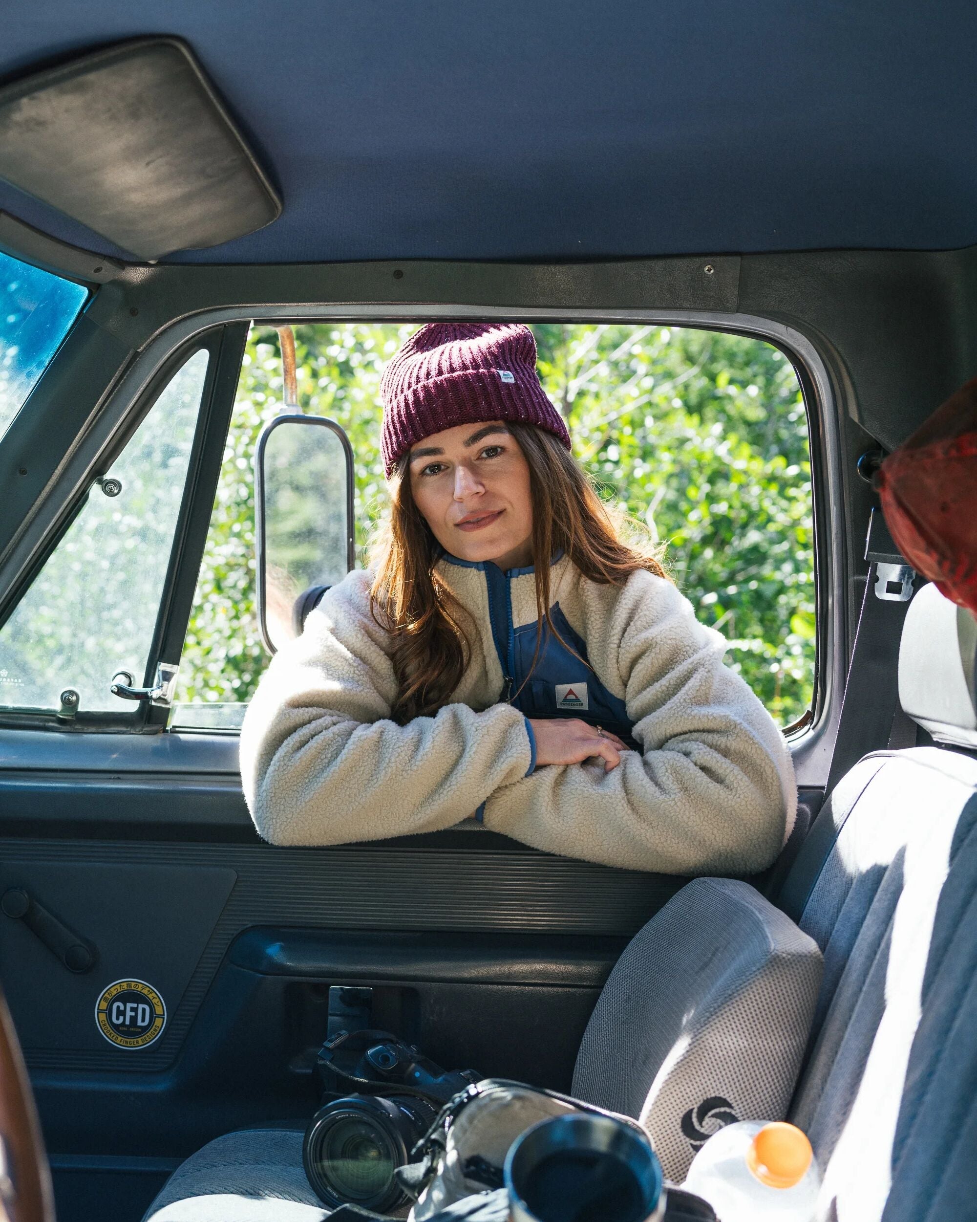 Home Recycled Sherpa Fleece - Oatmeal