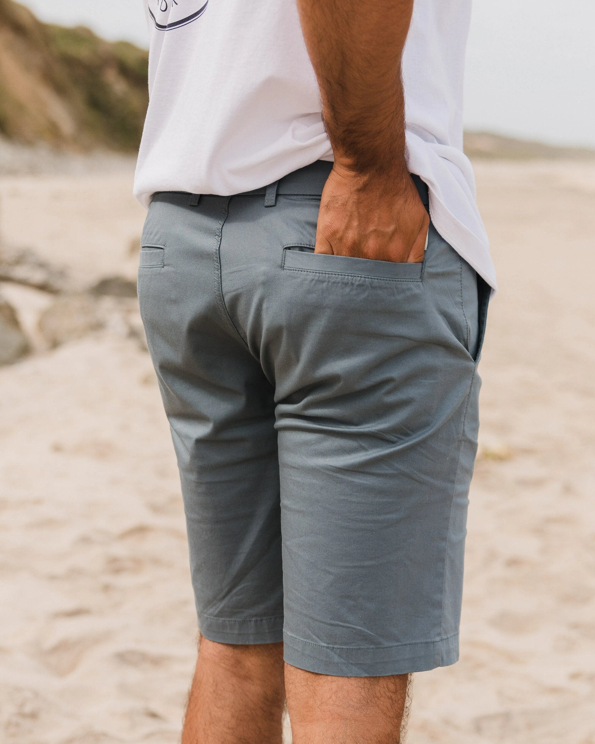 365 Light Organic Shorts - Storm Grey
