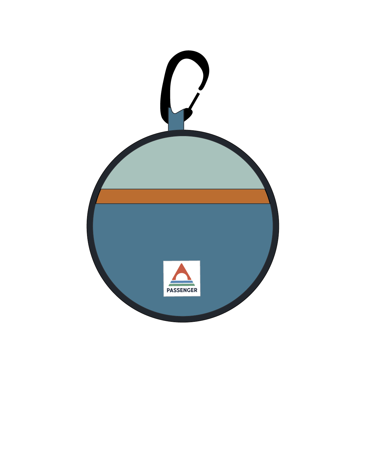 Compass Modular Clip On - Rich Navy/Surf Spray/Moonlight Blue