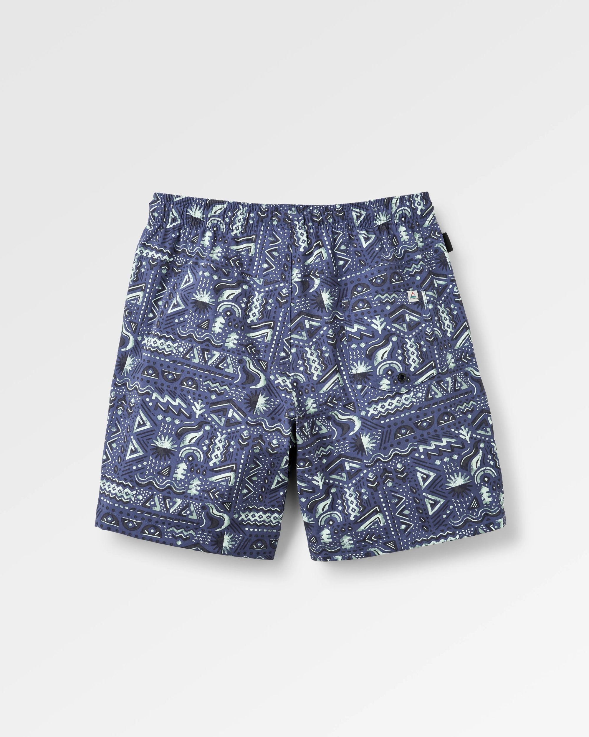 Drifter NetPlus® Beach Linerless Short - Elemental Geo Purple Indigo