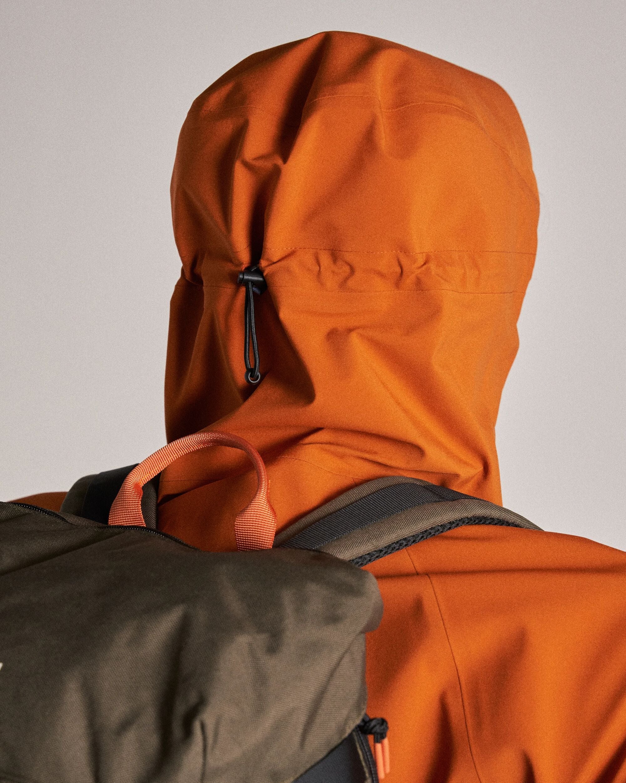 Five Season Recycled Waterproof Jacket - Sunset Orange