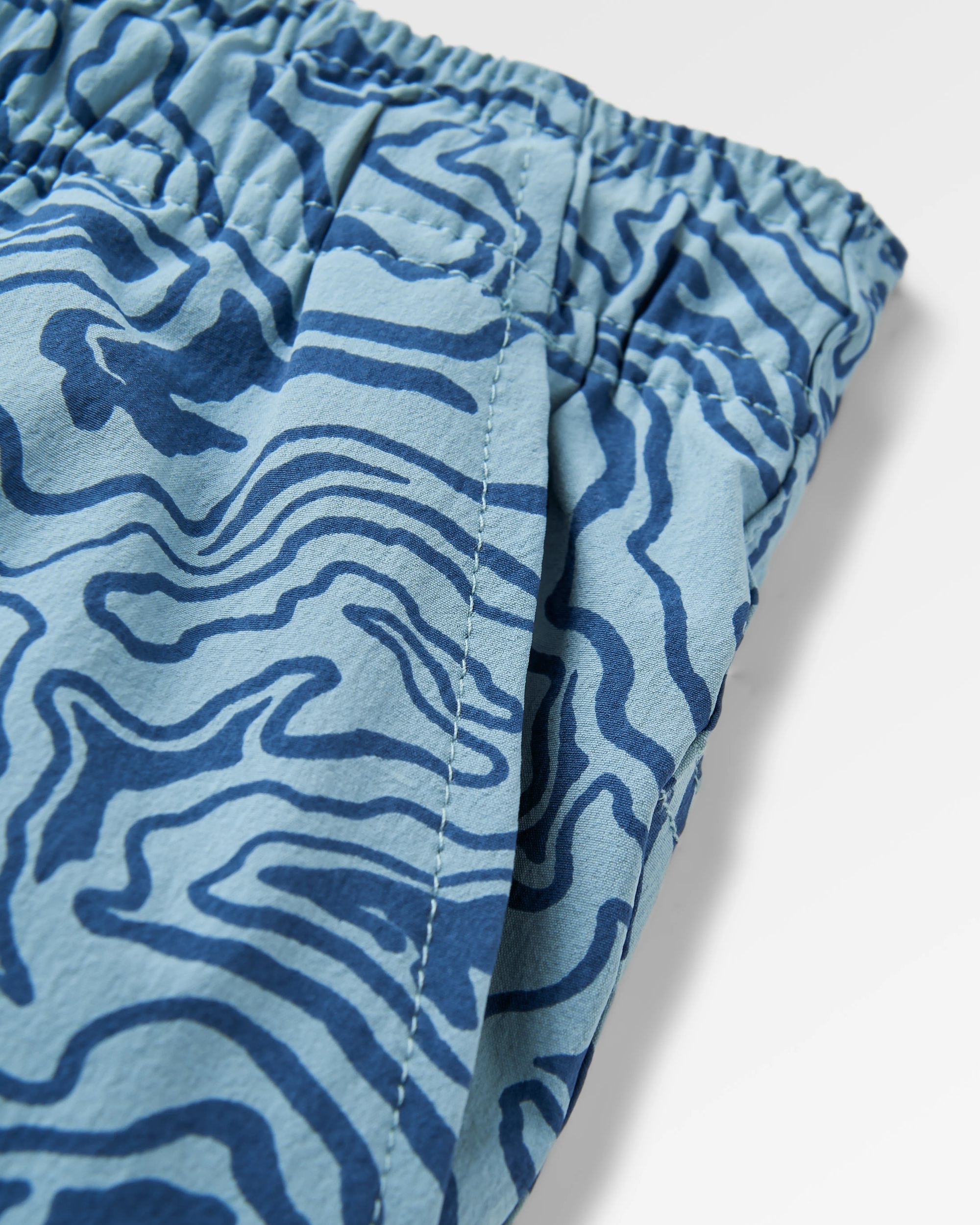 Drifter NetPlus® Swim Lined Short - Strata Swirl Arctic
