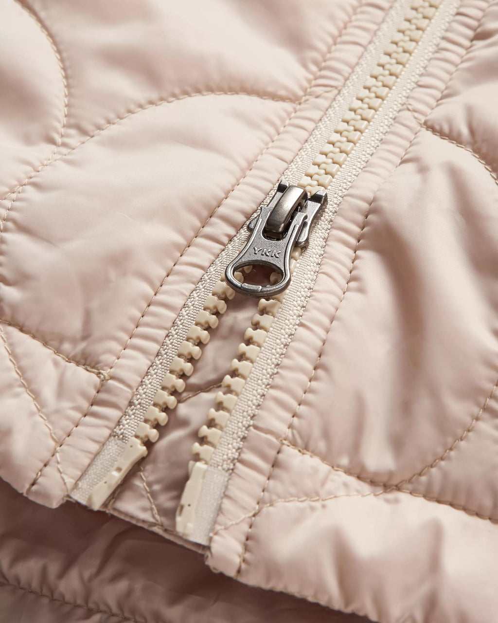 Flora Long Recycled Insulated Parka - White Pepper