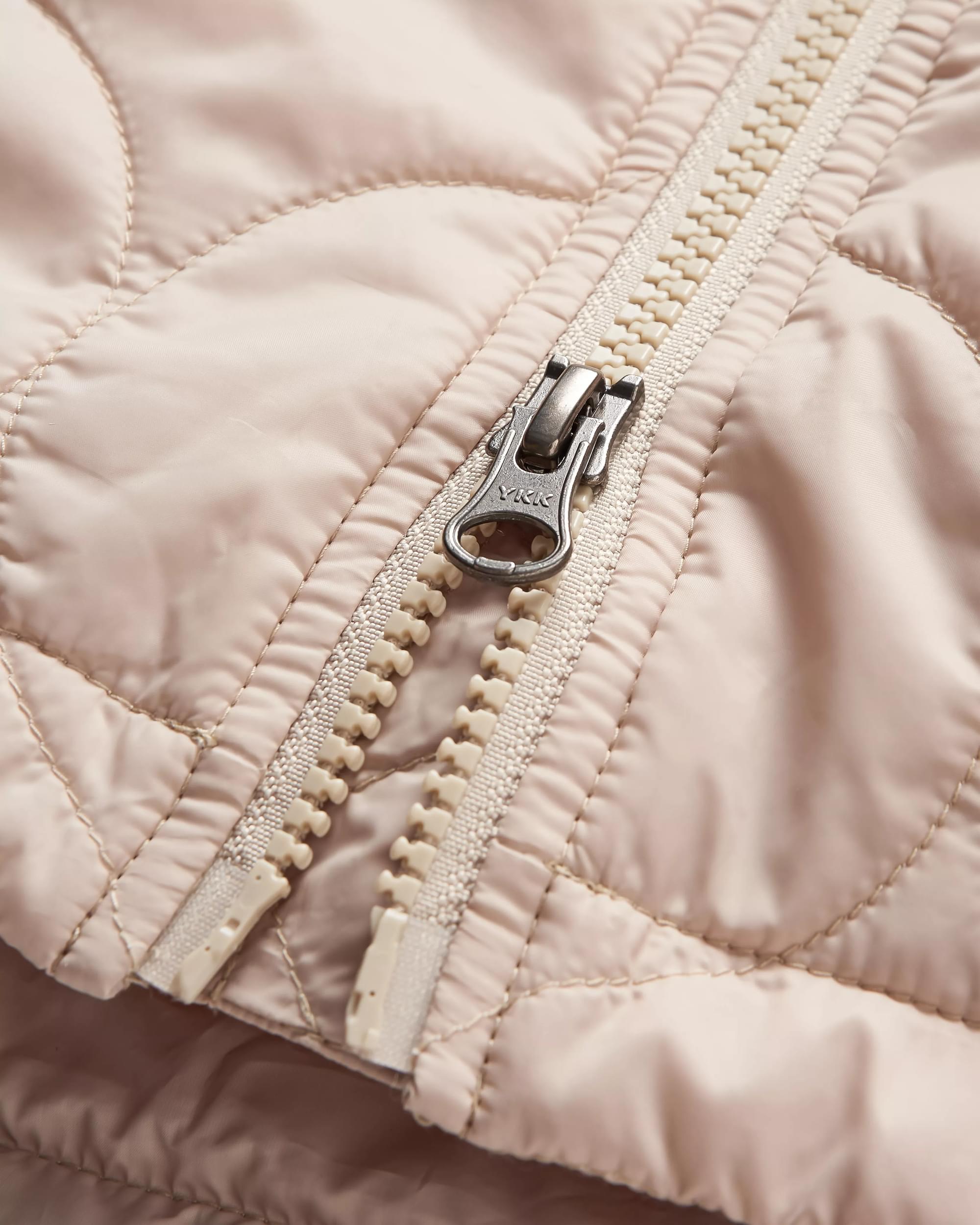 Flora Long Recycled Insulated Parka - White Pepper