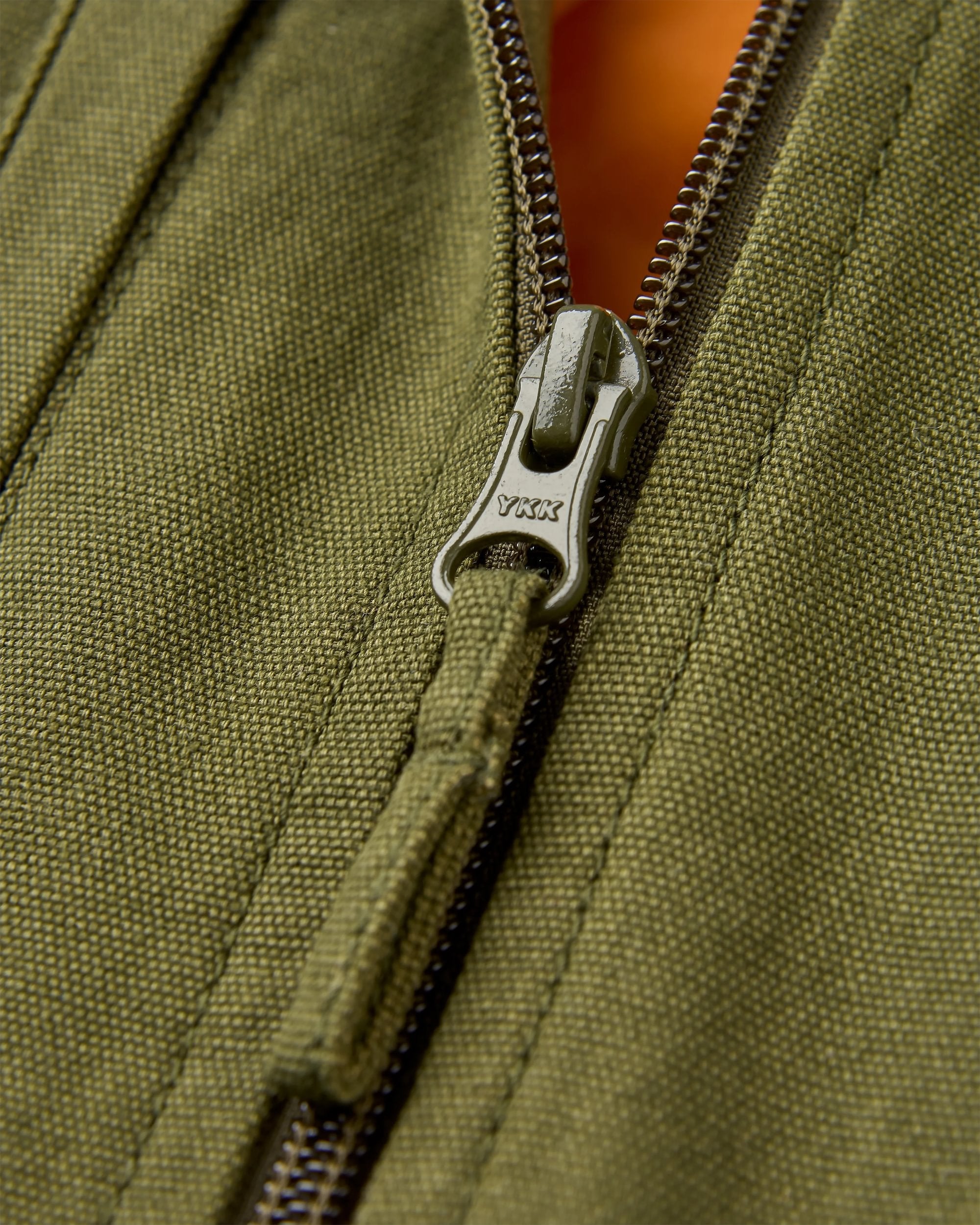 Explorers Organic Cotton Canvas Gilet - Khaki