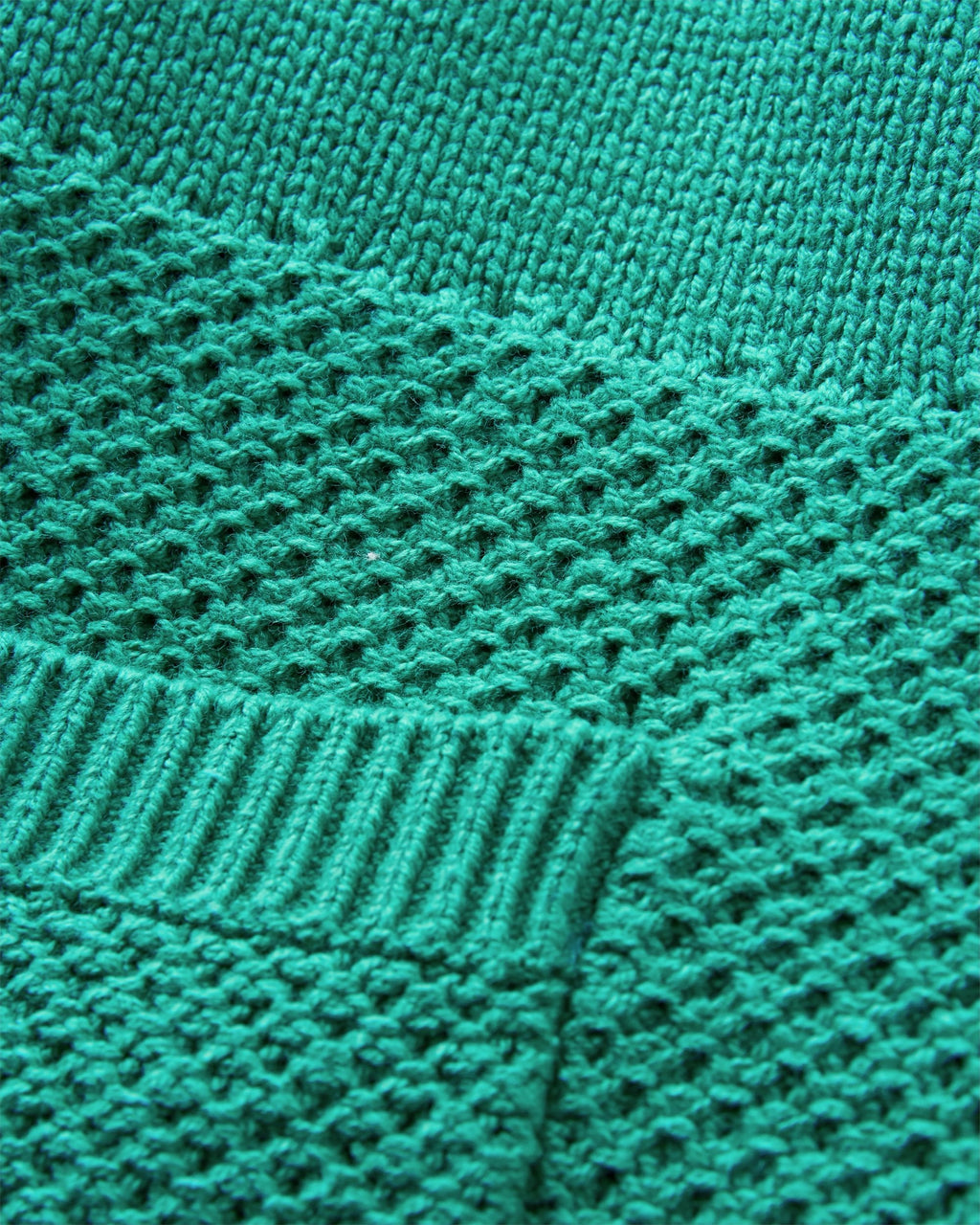 Cove Organic Cotton Knitted Zip Hoodie - Greenlake