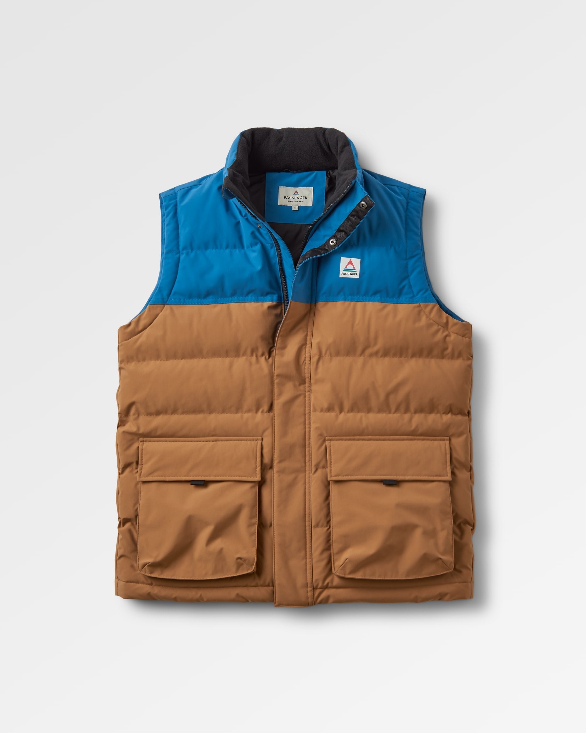 Baltic Recycled Insulated Gilet - Toffee/Blue Steel