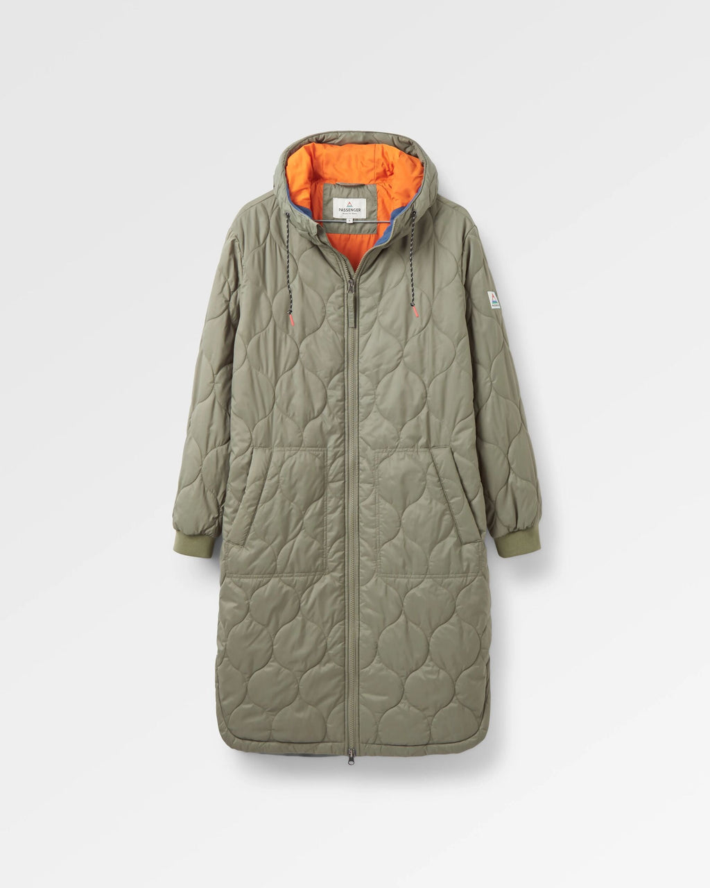 Flora Long Recycled Insulated Parka - Dusty Olive