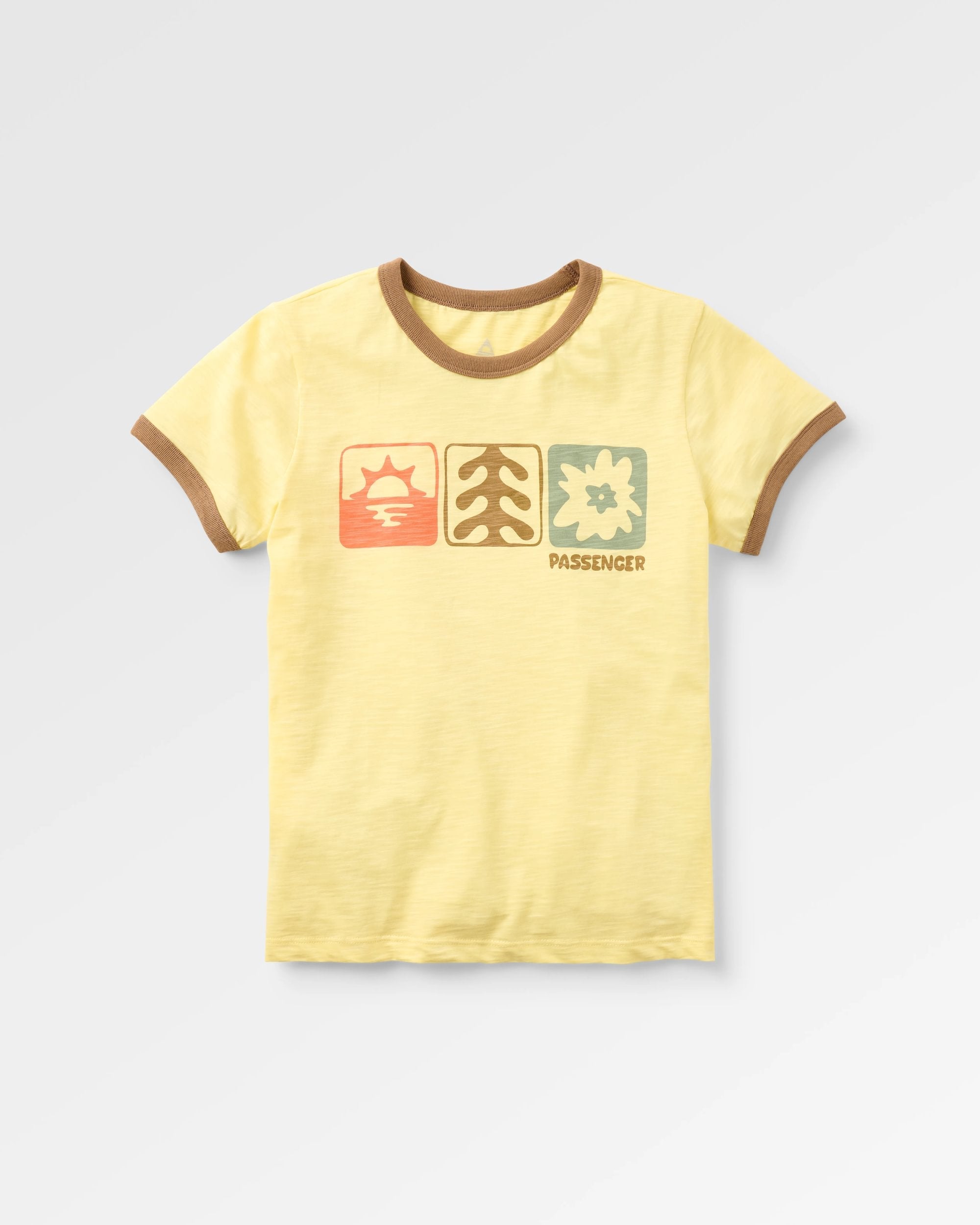 Daze Recycled Cotton T-Shirt - Sunlight