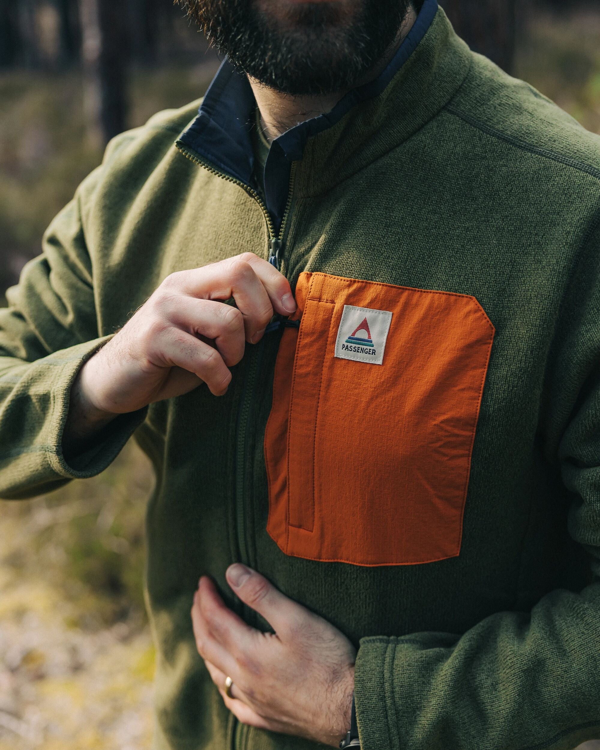 Hudson Recycled Polartec® Fleece - Khaki