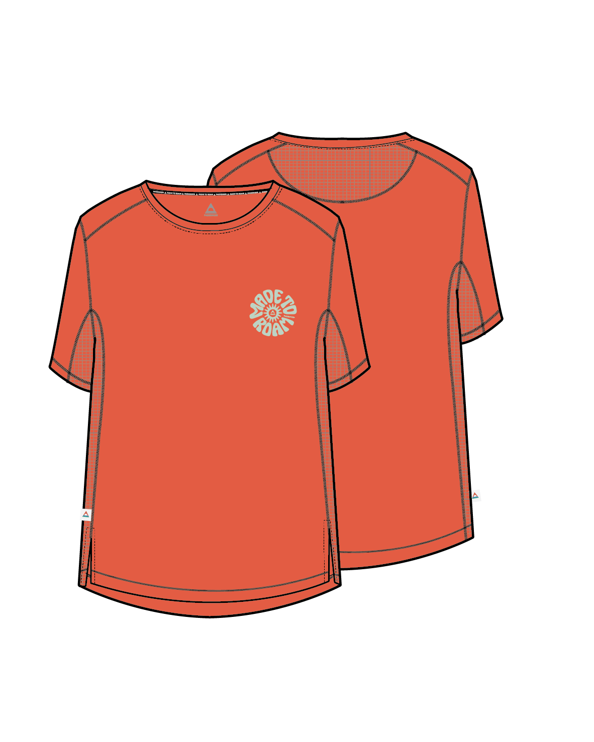 Breeze DriRelease® Trail Women's T-Shirt - Ember Orange