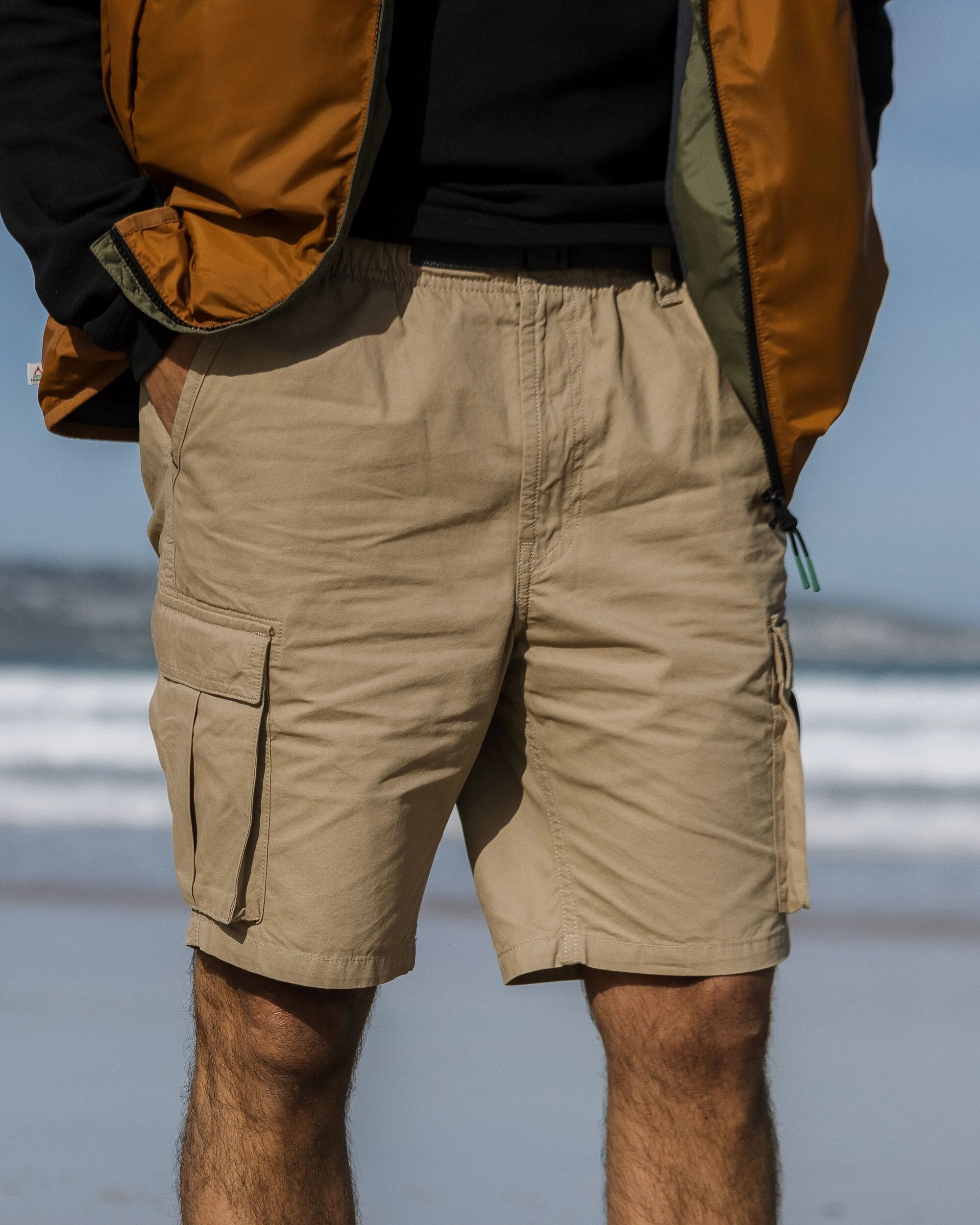 Adventurer Cargo Cotton Short - Chinchilla Brown