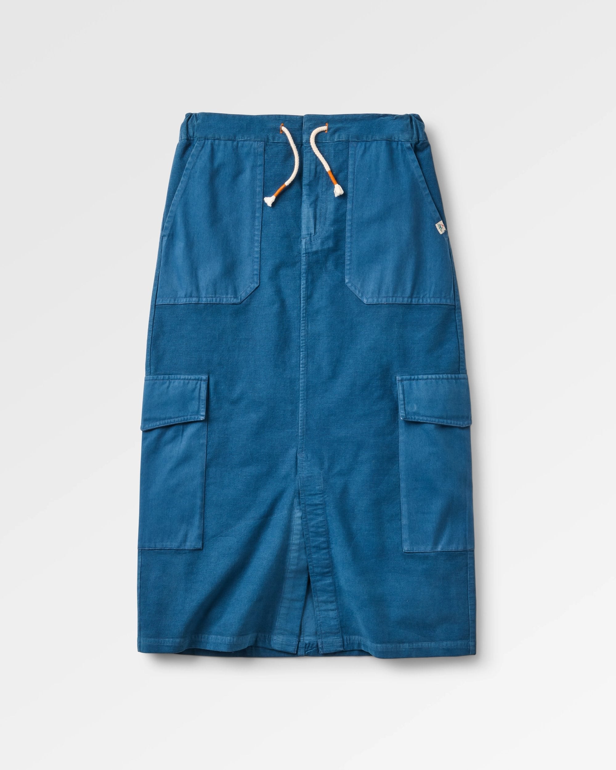 Avian Cord Maxi Skirt - Dark Denim
