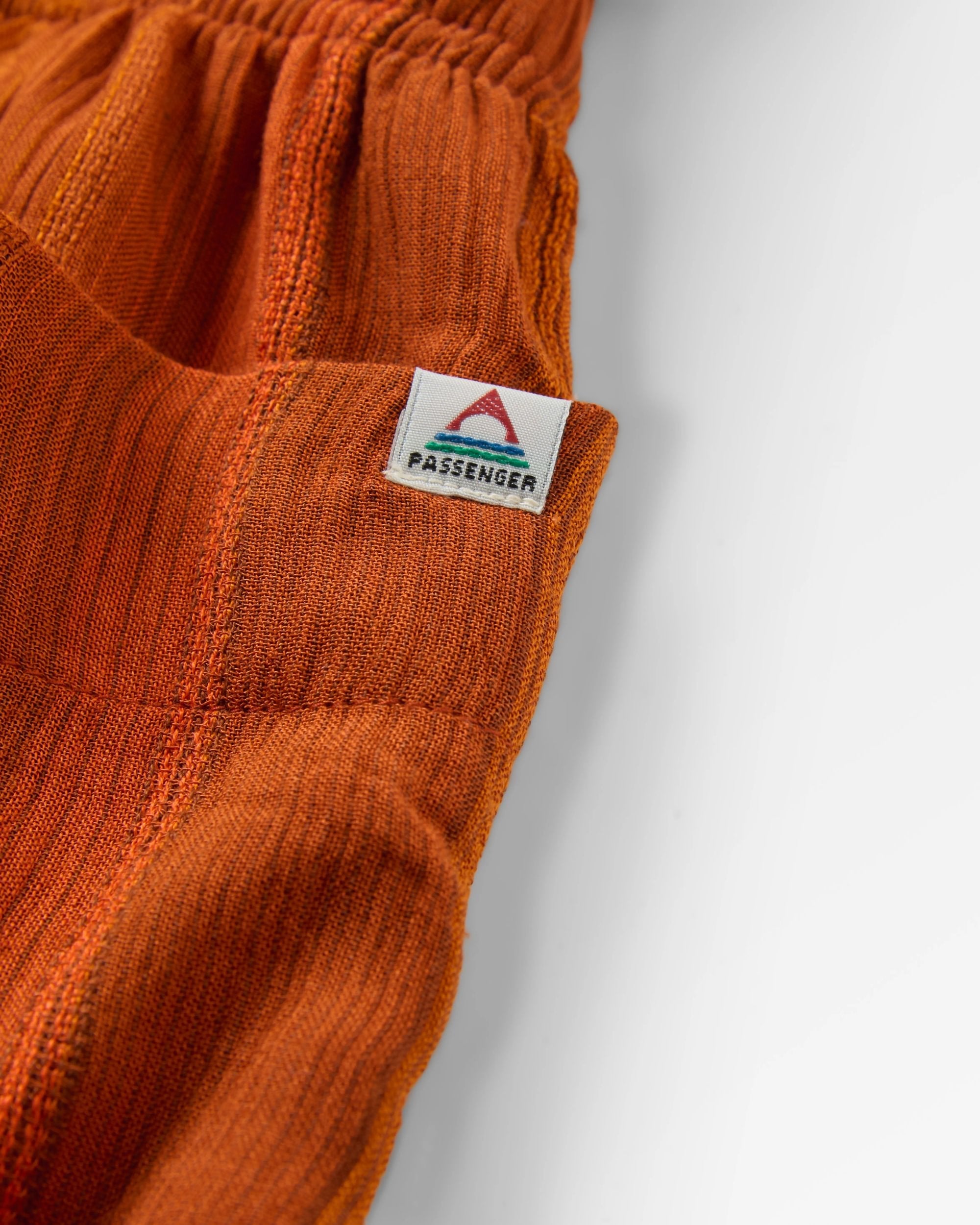 Clarity Short Skort Dress - Ember Orange Stripe