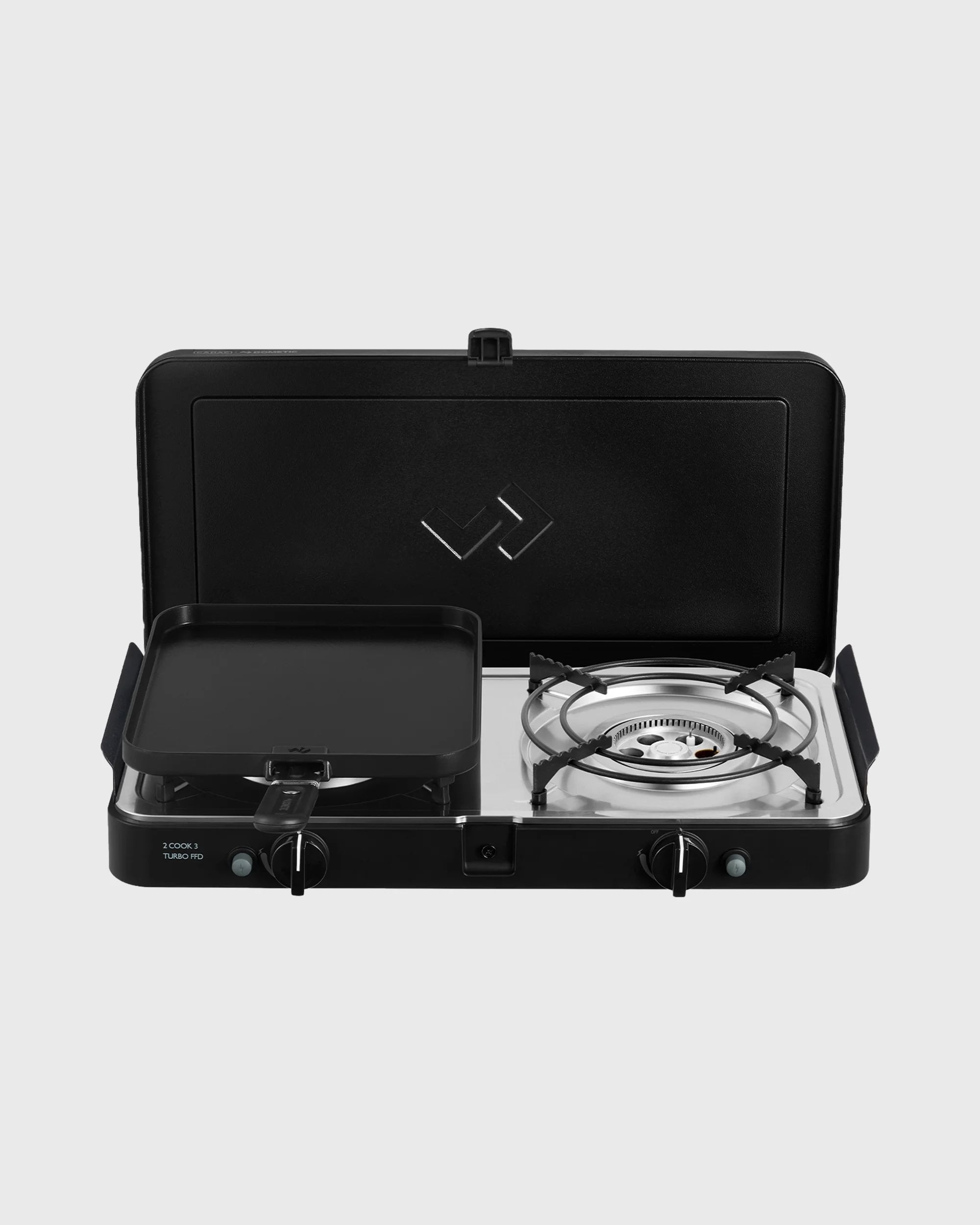 CADAC Dometic 2 Cook Turbo FFD Deluxe QR - Black