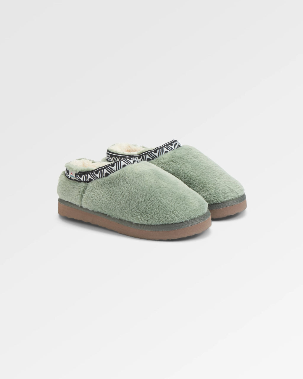 Ember Sherpa Fleece Slipper - Pistachio