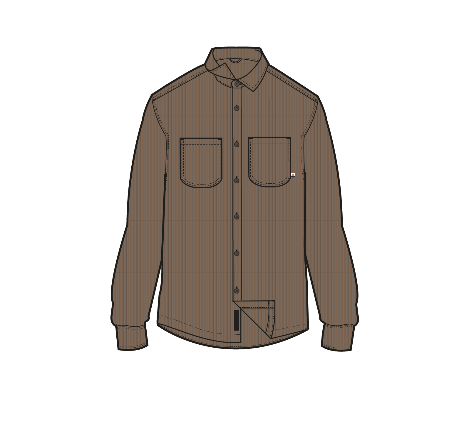 Backcountry Cord Light Shirt - Caramel