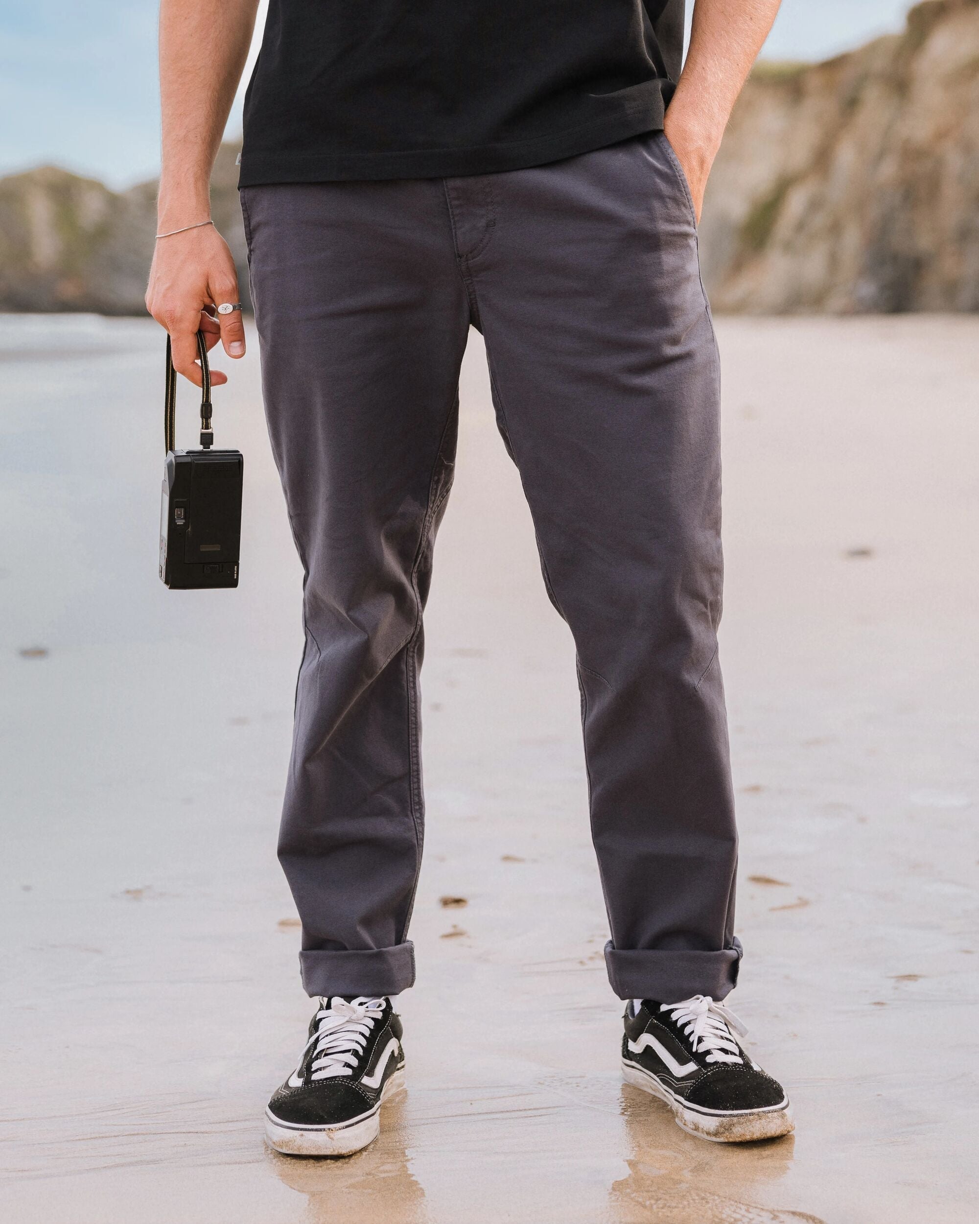 Horizon Comfort Chino - Charcoal