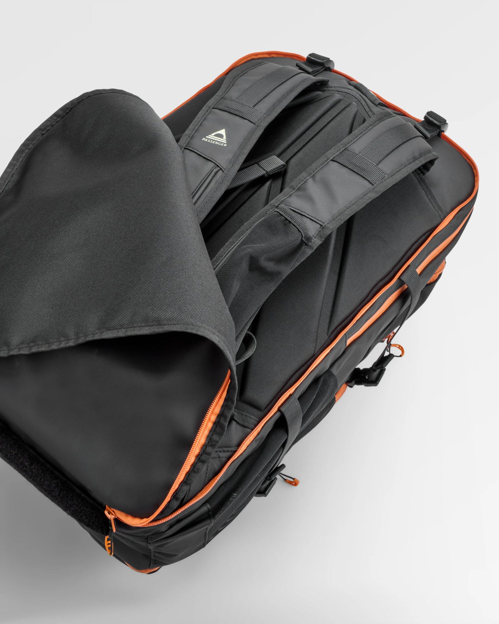 Atlas Recycled Backpack Duffel - Black