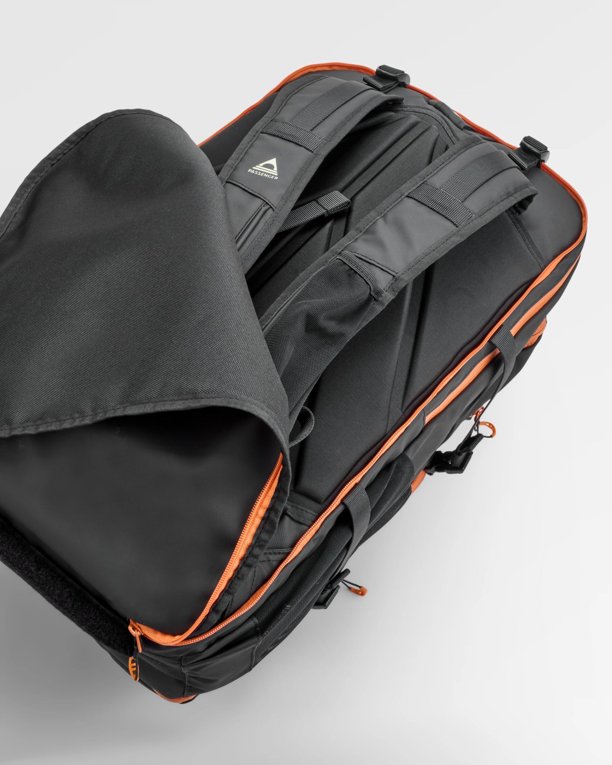 Atlas Recycled Backpack Duffel - Black