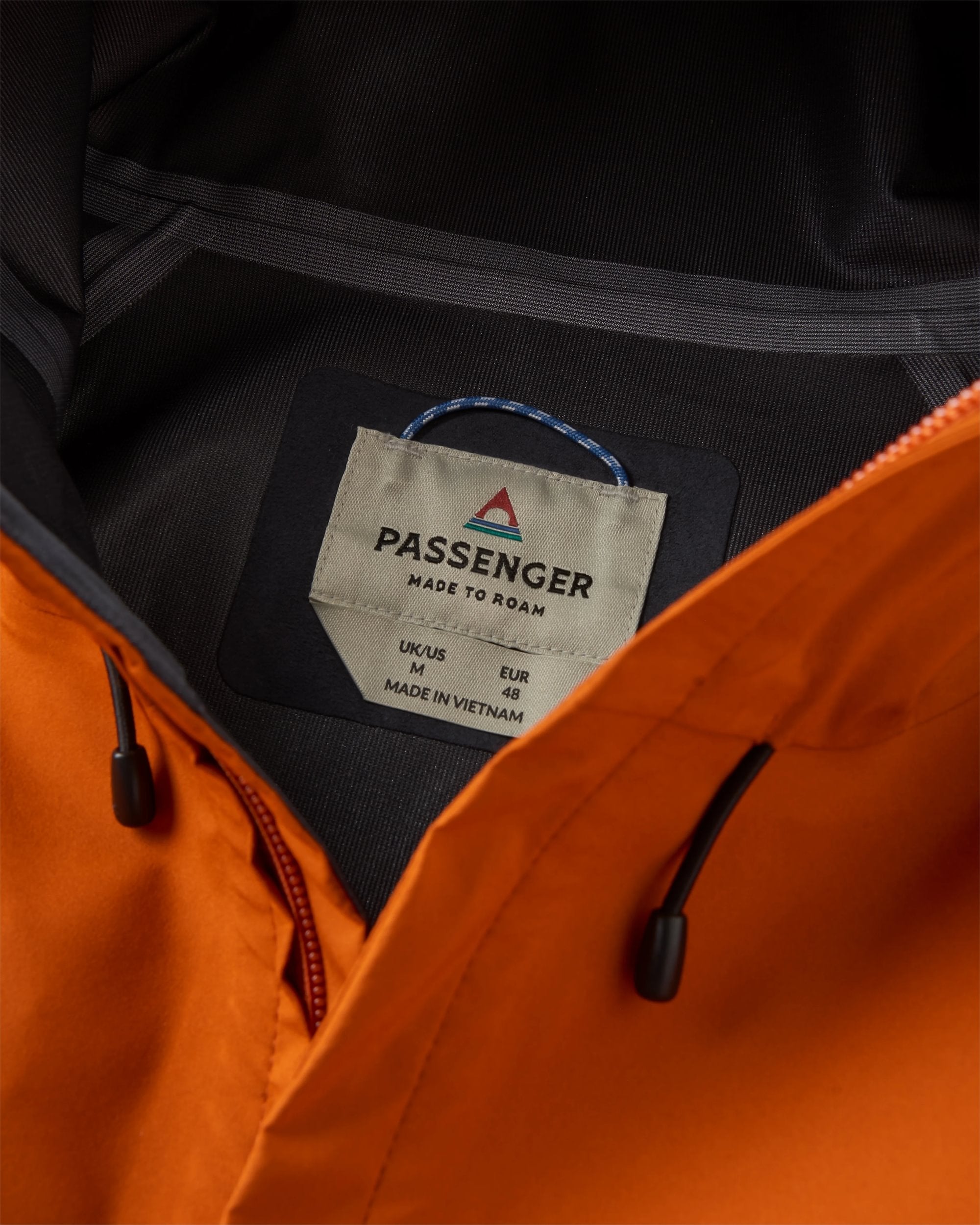 Five Season Recycled Waterproof Jacket - Sunset Orange