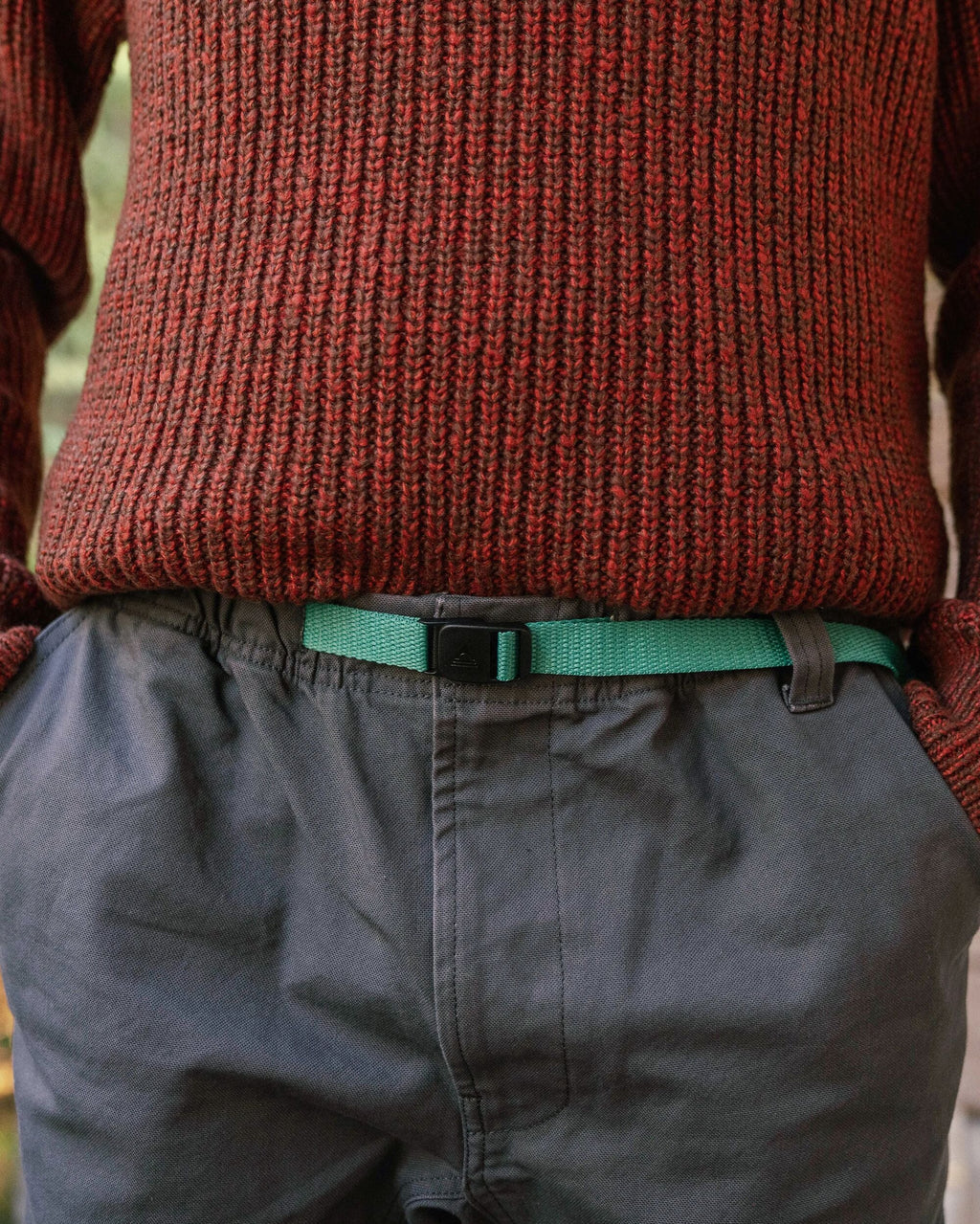 Adventurer Organic Cotton Canvas Trouser - Charcoal
