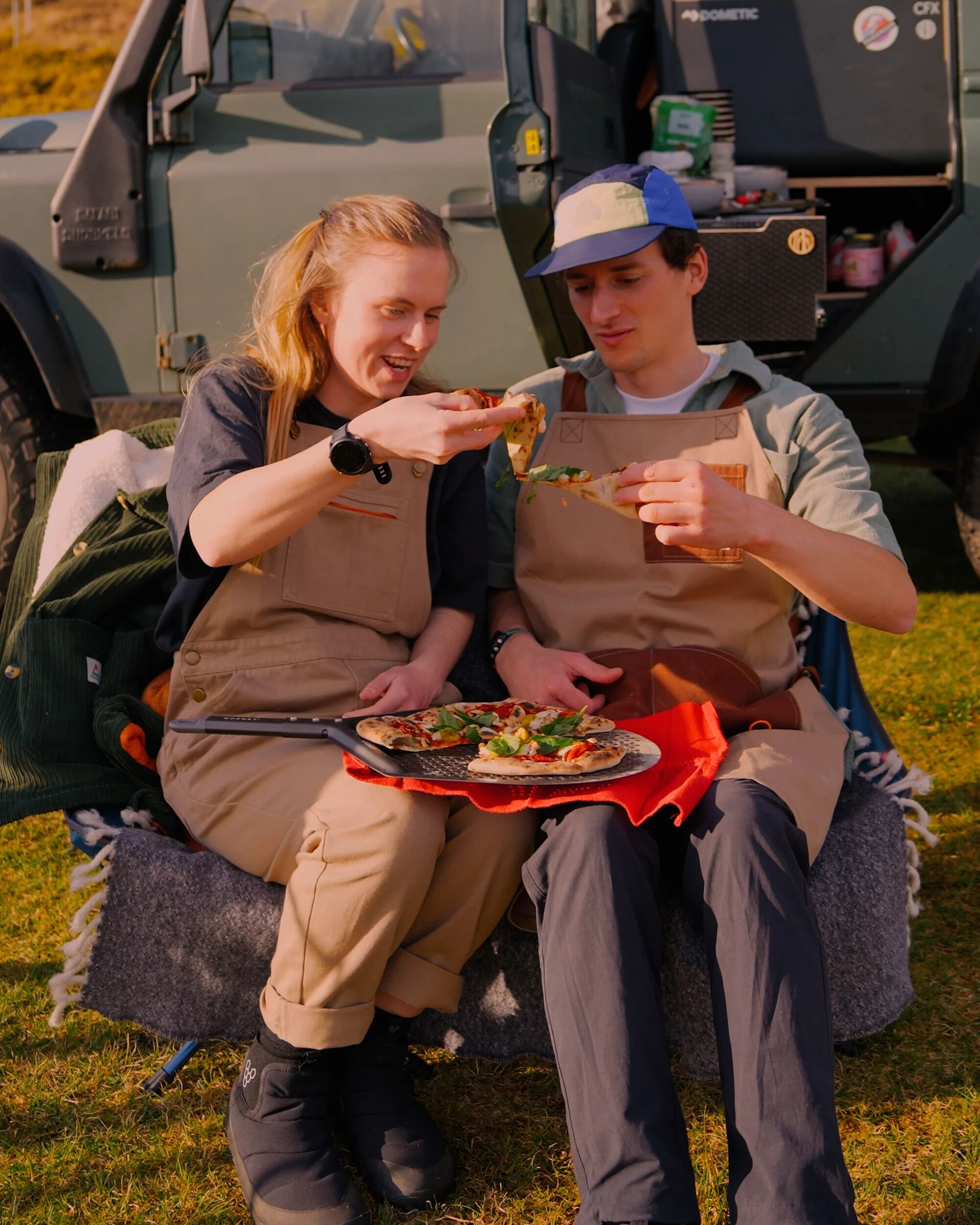 Campfire Recycled Cotton Apron - Elmwood