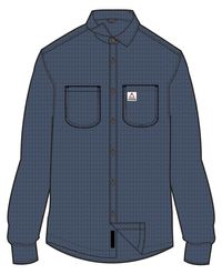 Backcountry Flannel Shirt - Rich Navy/Birch