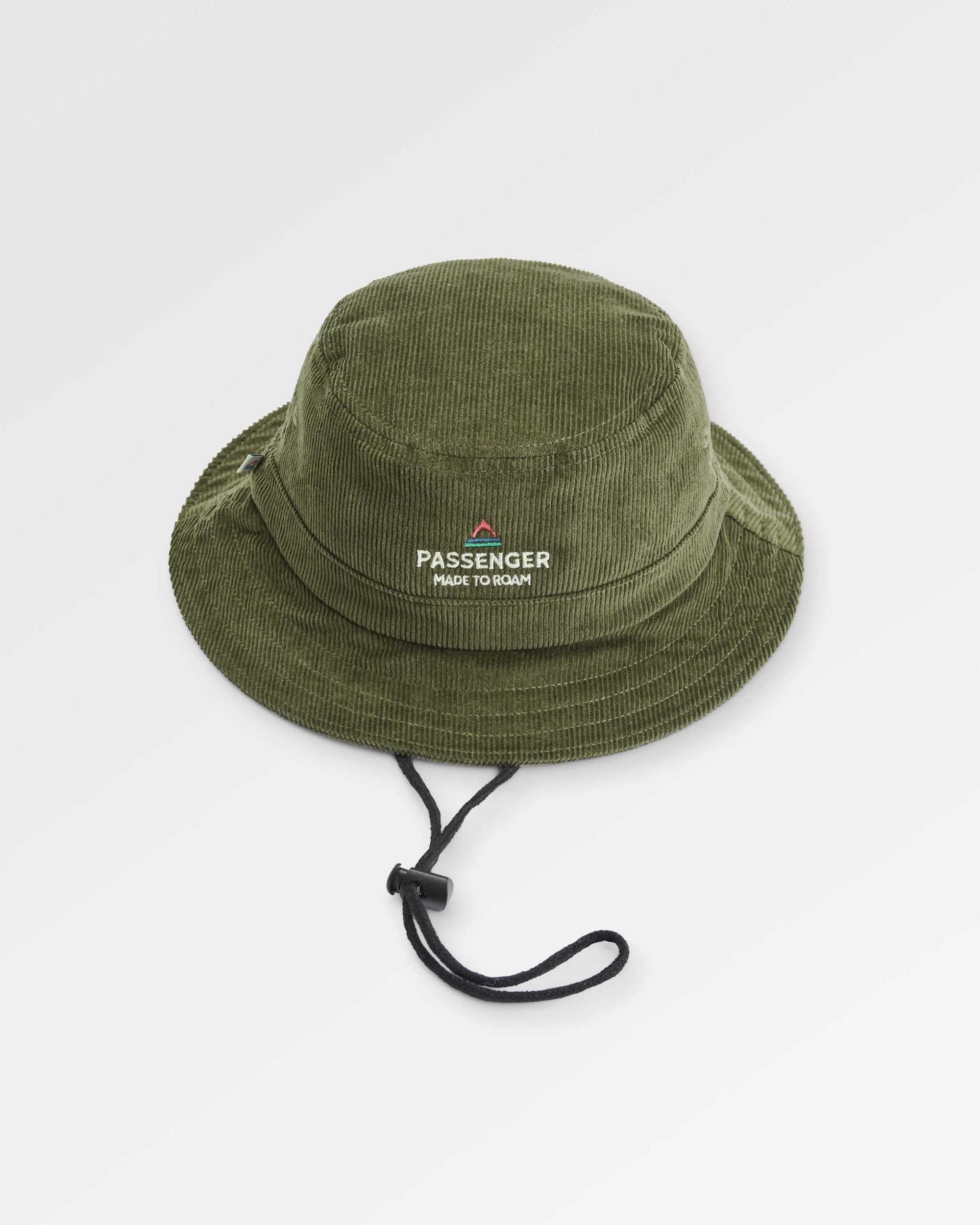 Forest Recycled Cord Bucket Hat - Khaki