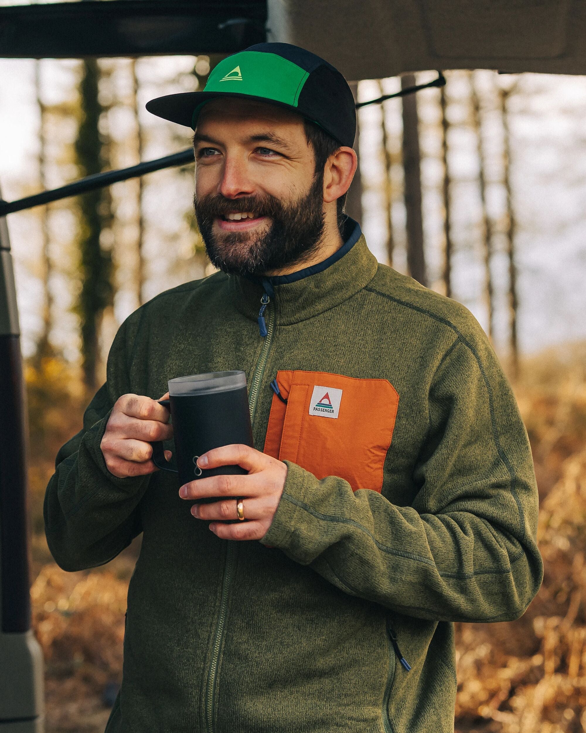 Hudson Recycled Polartec® Fleece - Khaki