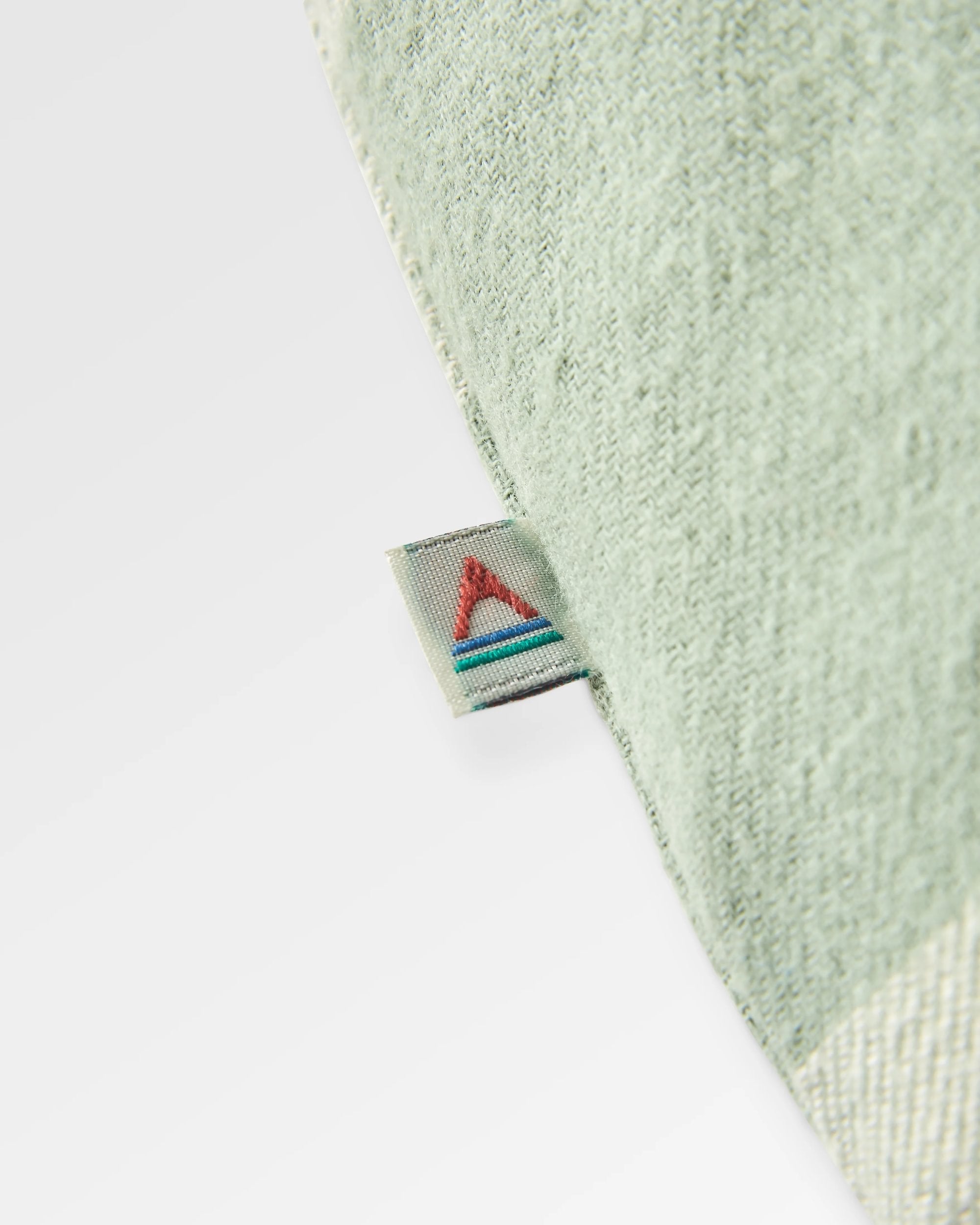 Flint Organic Cotton Overshirt - Pistachio Buffalo Check
