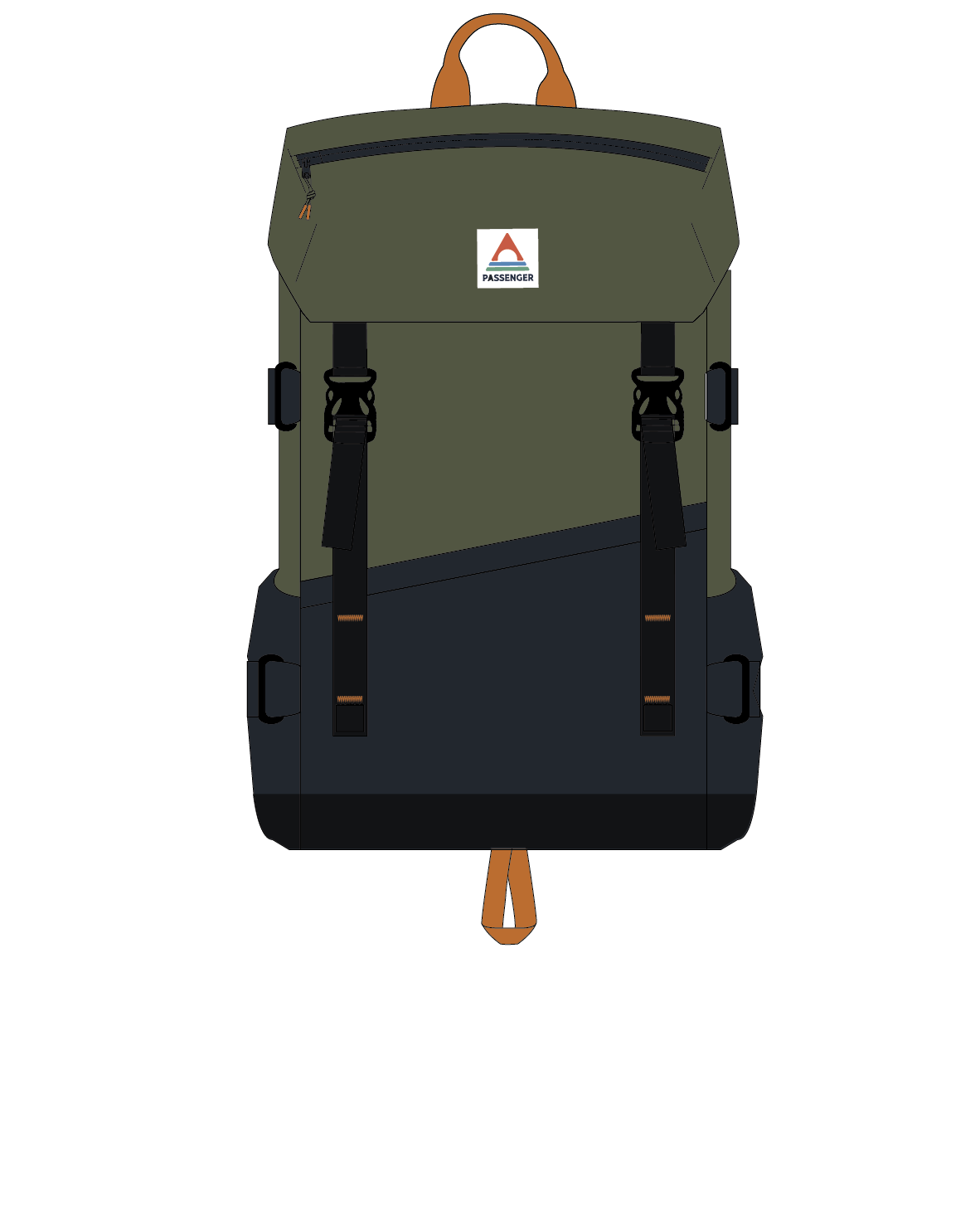 Boondocker Recycled 32L Backpack - True Black/ Khaki