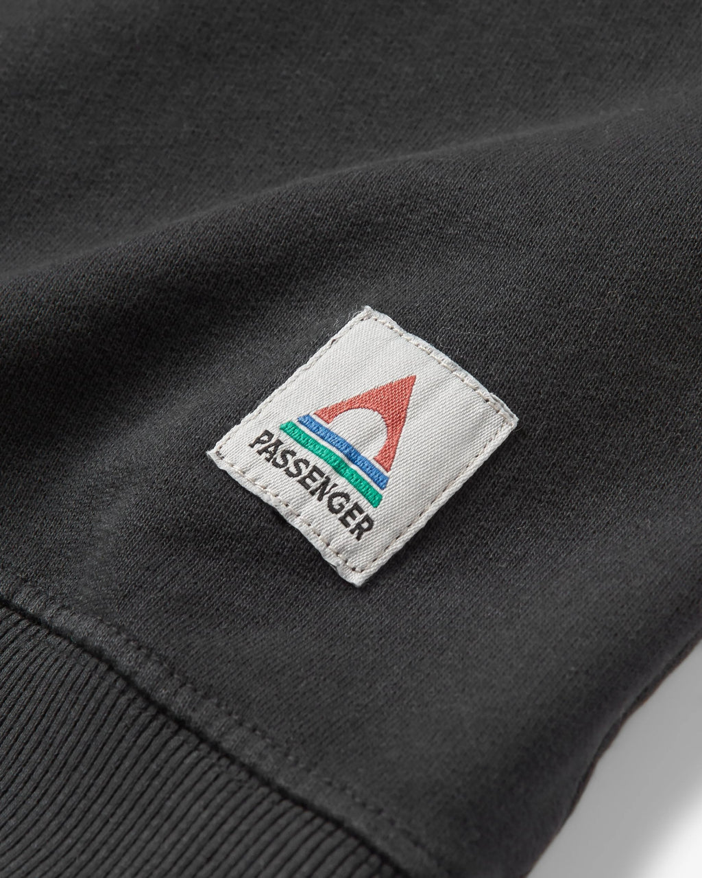 Heritage Recycled Cotton Sweatshirt - Black