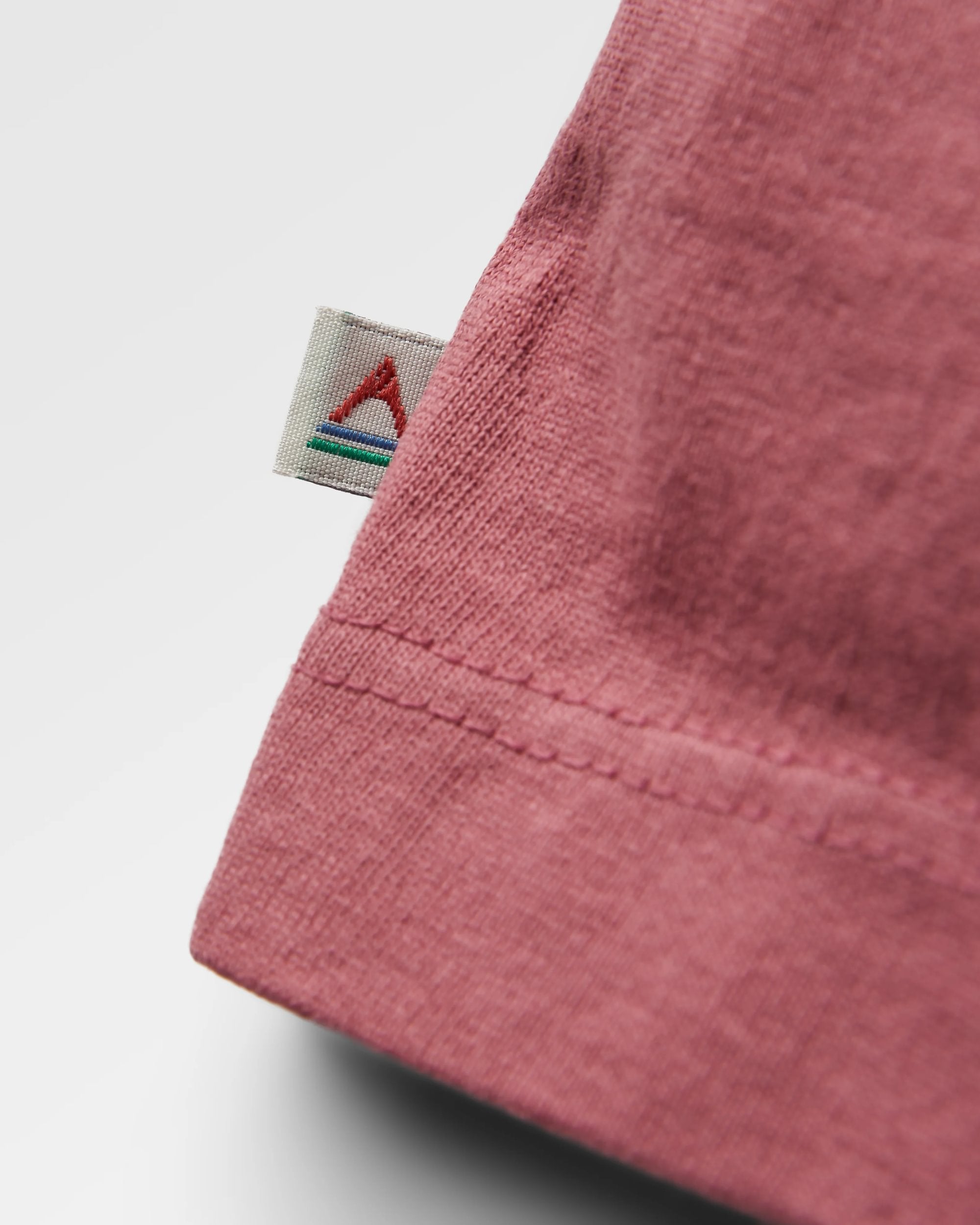 Heritage Organic Relaxed Fit LS T-Shirt - Mauve Dusk