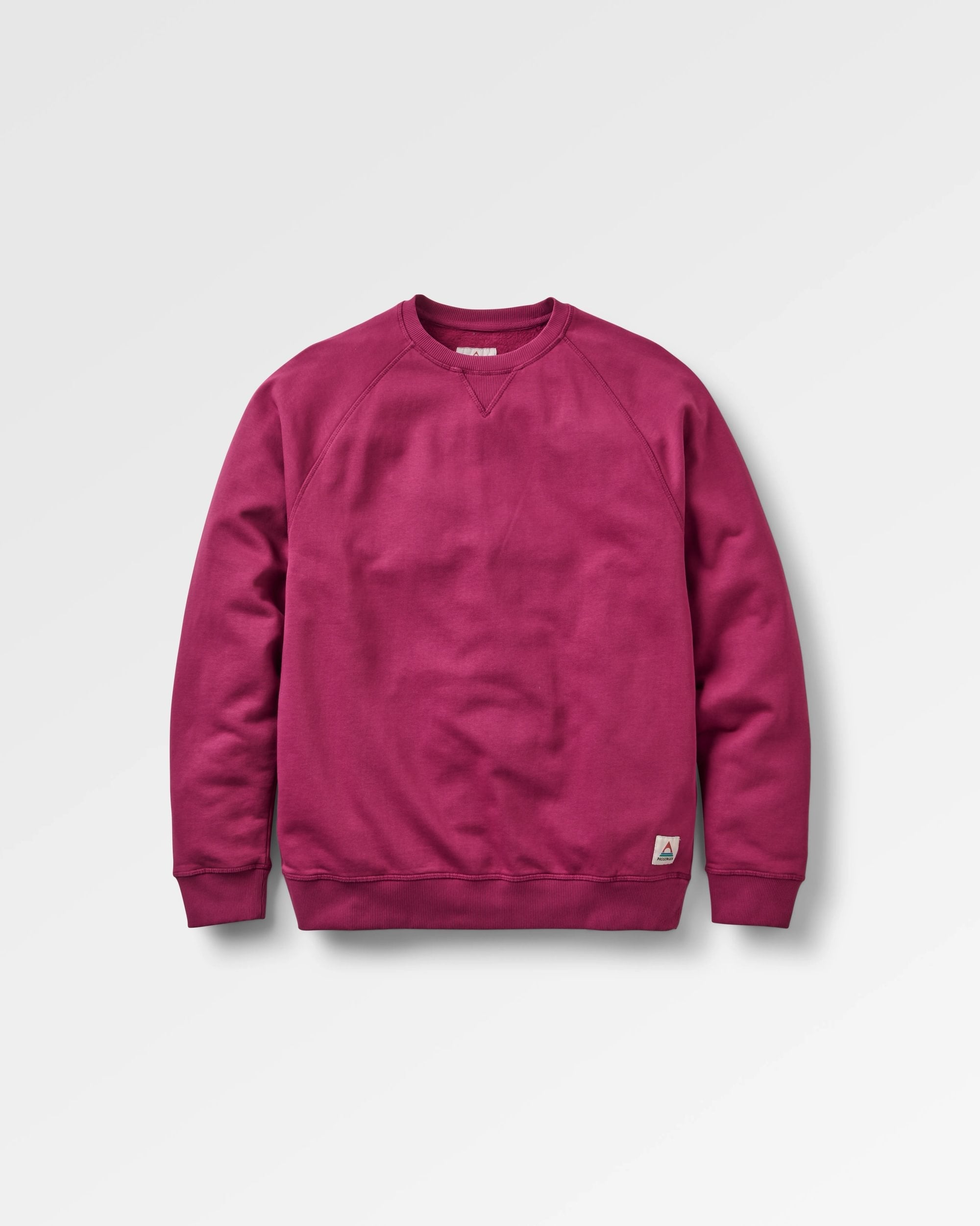 Heritage Recycled Cotton Sweatshirt - Warm Berry