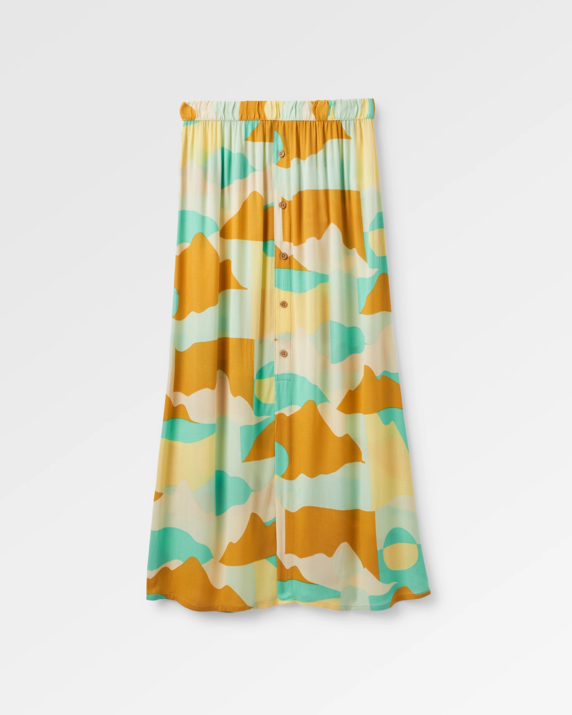 Hannah Skirt - Vista Patchwork Yellow