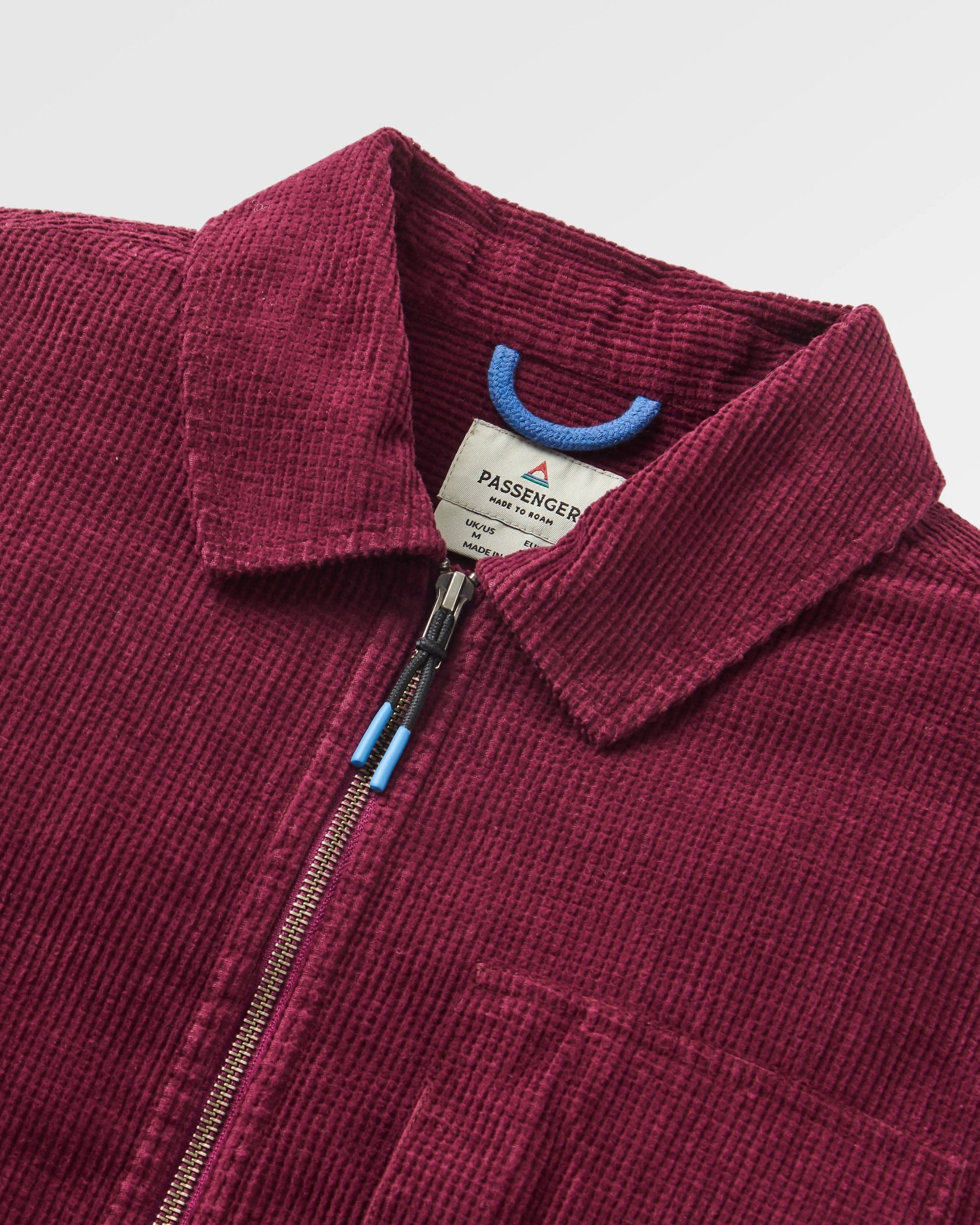 Harvest Organic Cotton Cord Overshirt - Fig