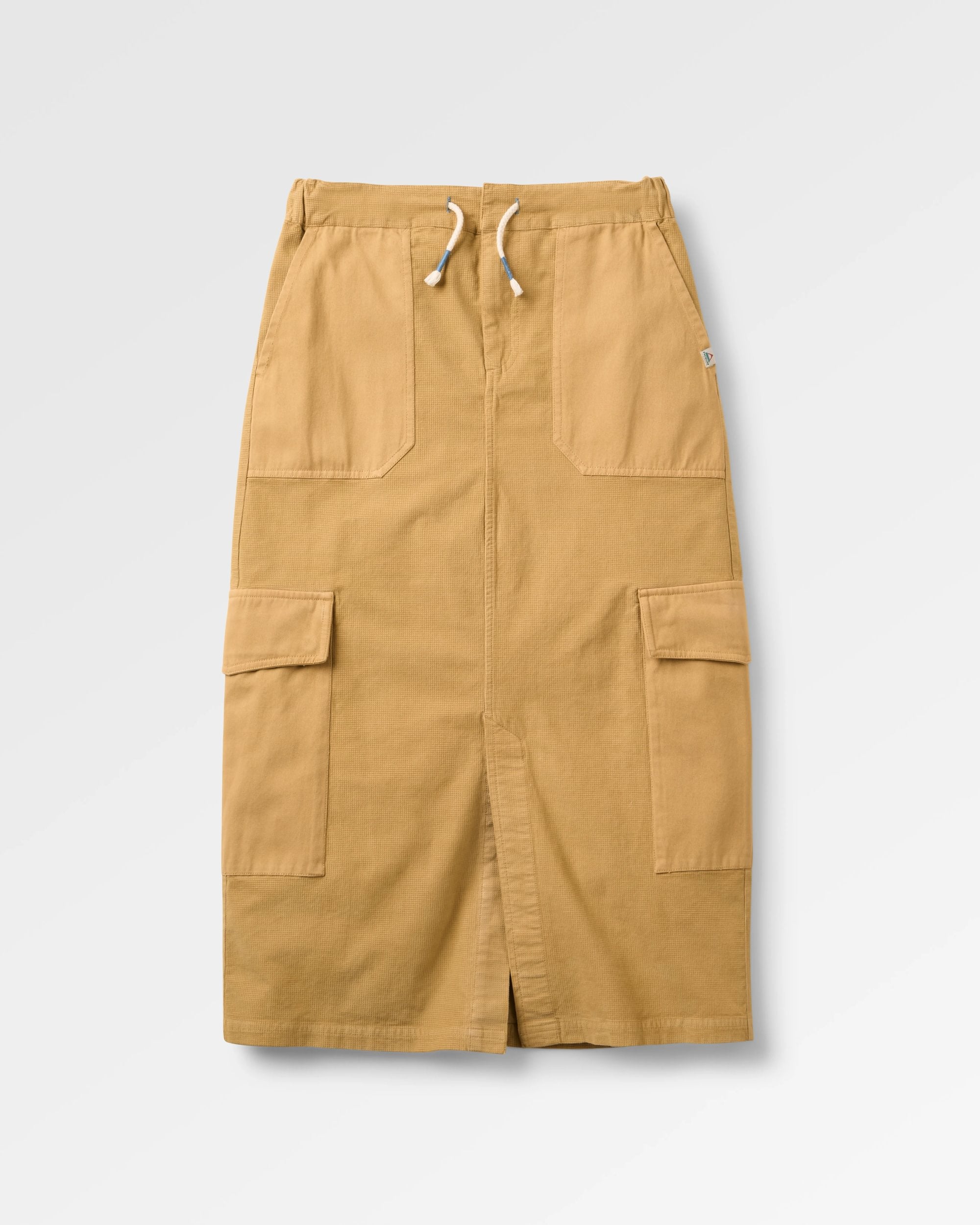 Avian Cord Maxi Skirt - Biscuit